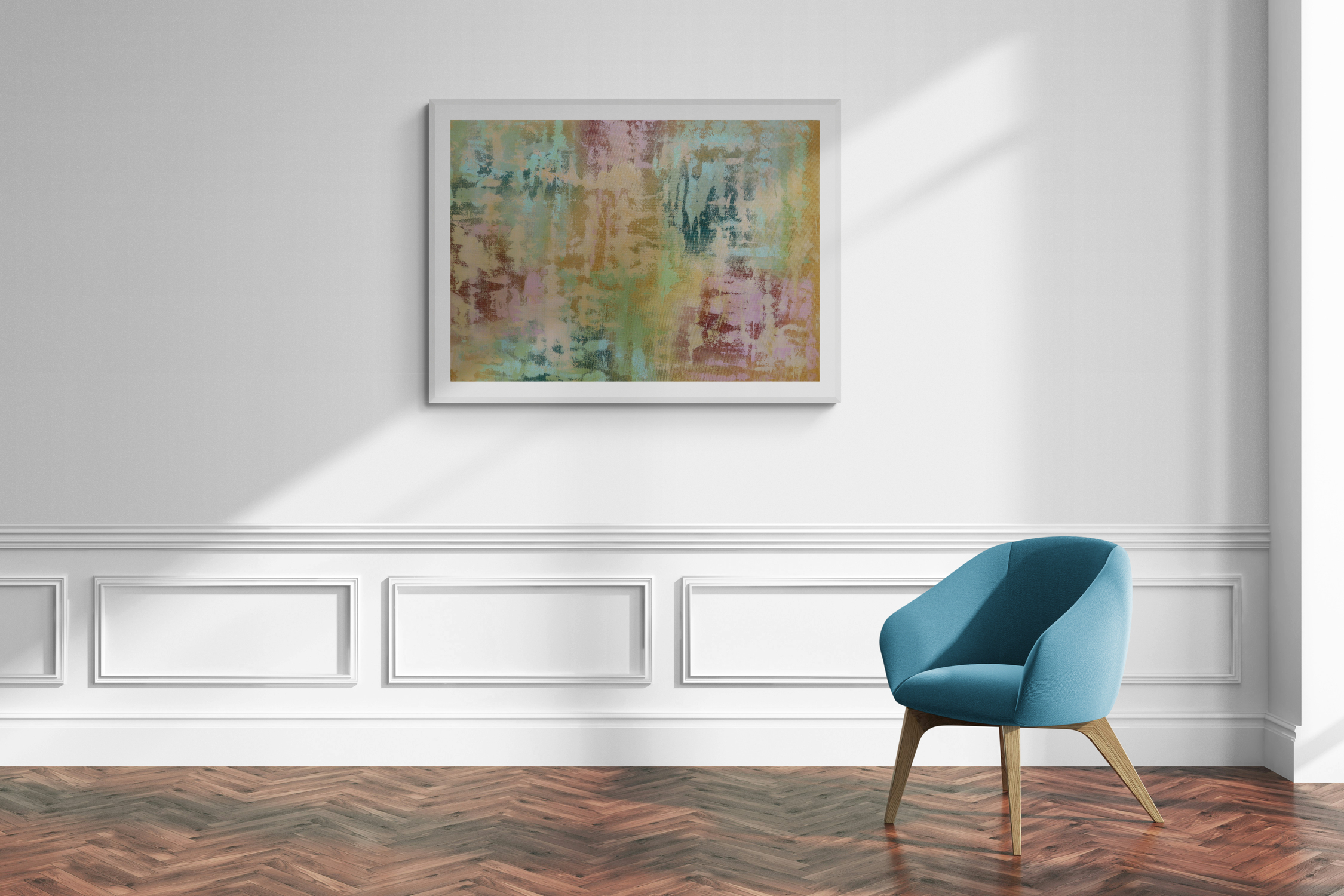 Nod to Spring Abstract Wall Art