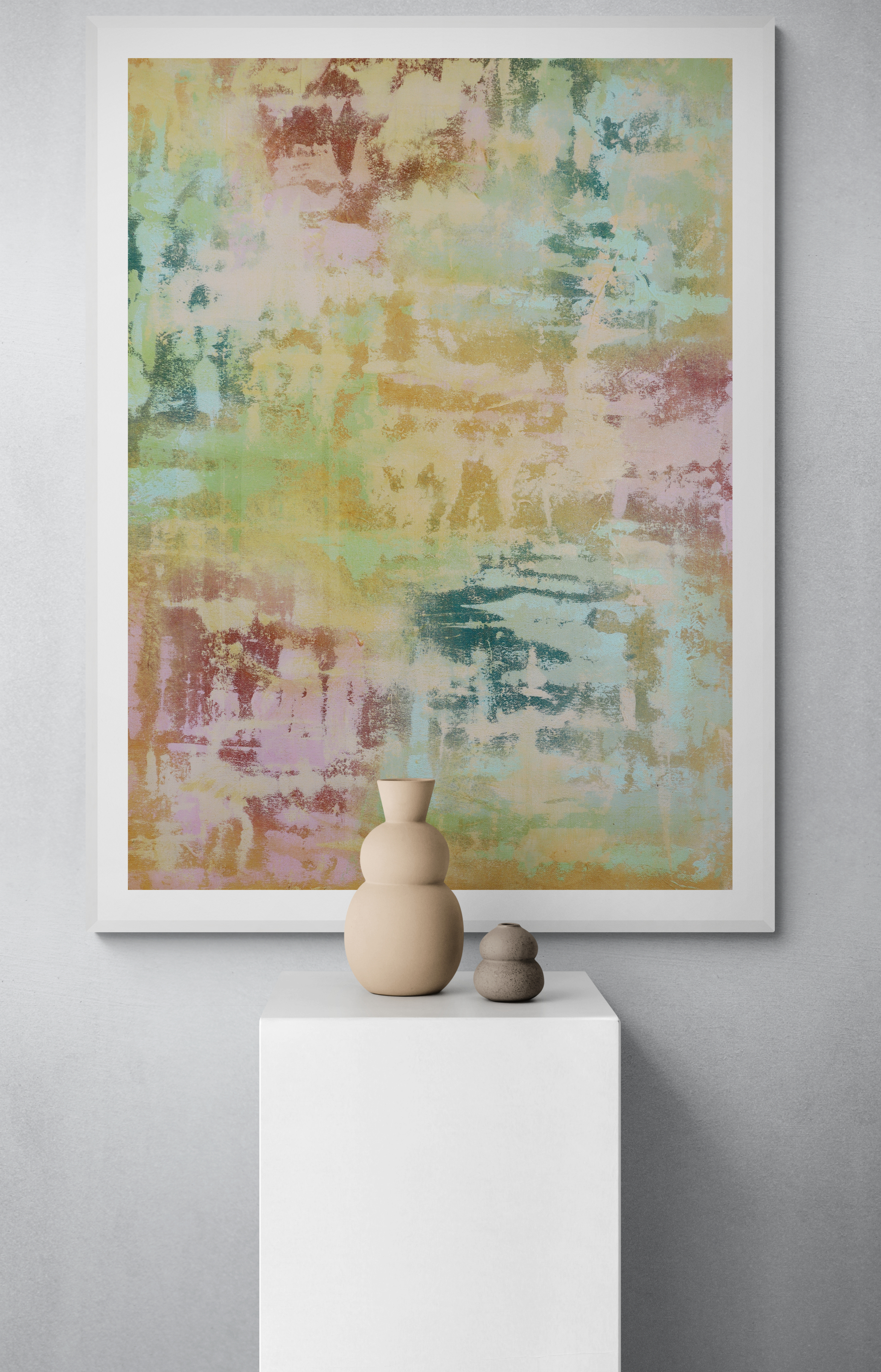 Nod to Spring Abstract Wall Art