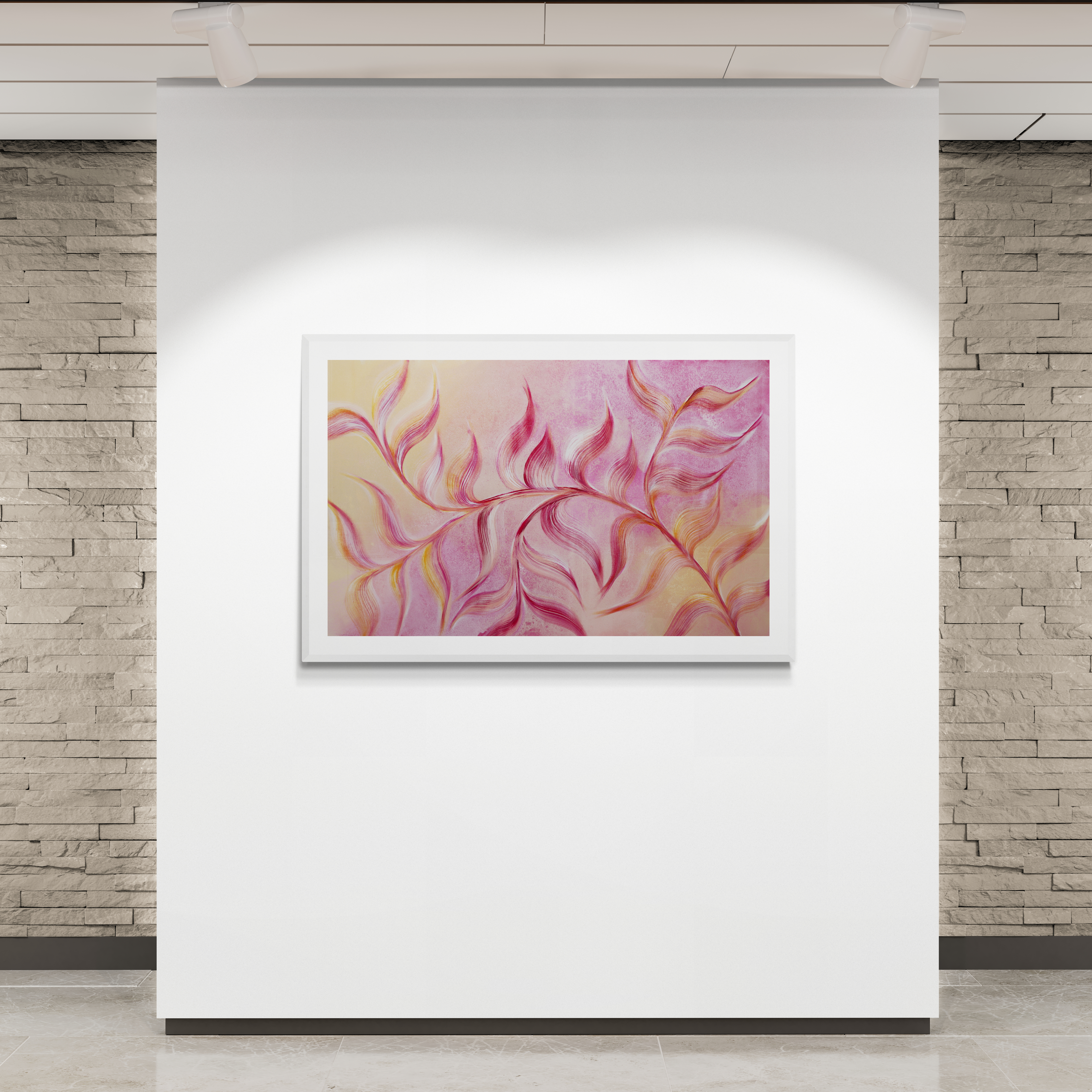 Wandering Botanical Abstract Wall Art