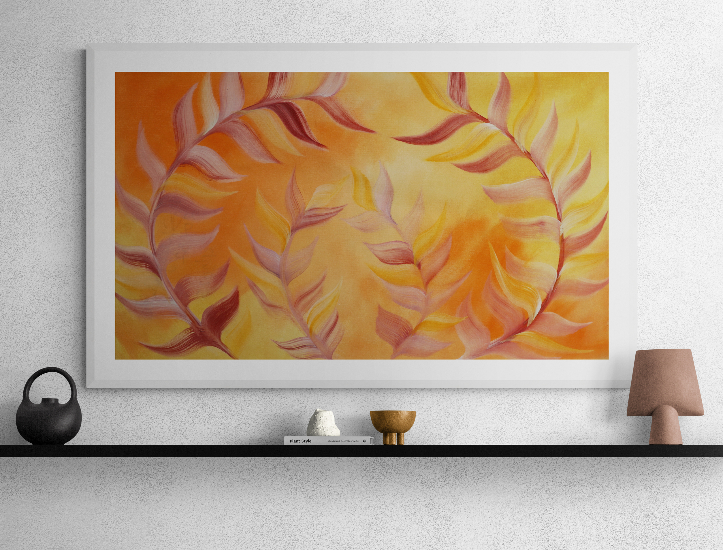 Indian Summer Abstract Art