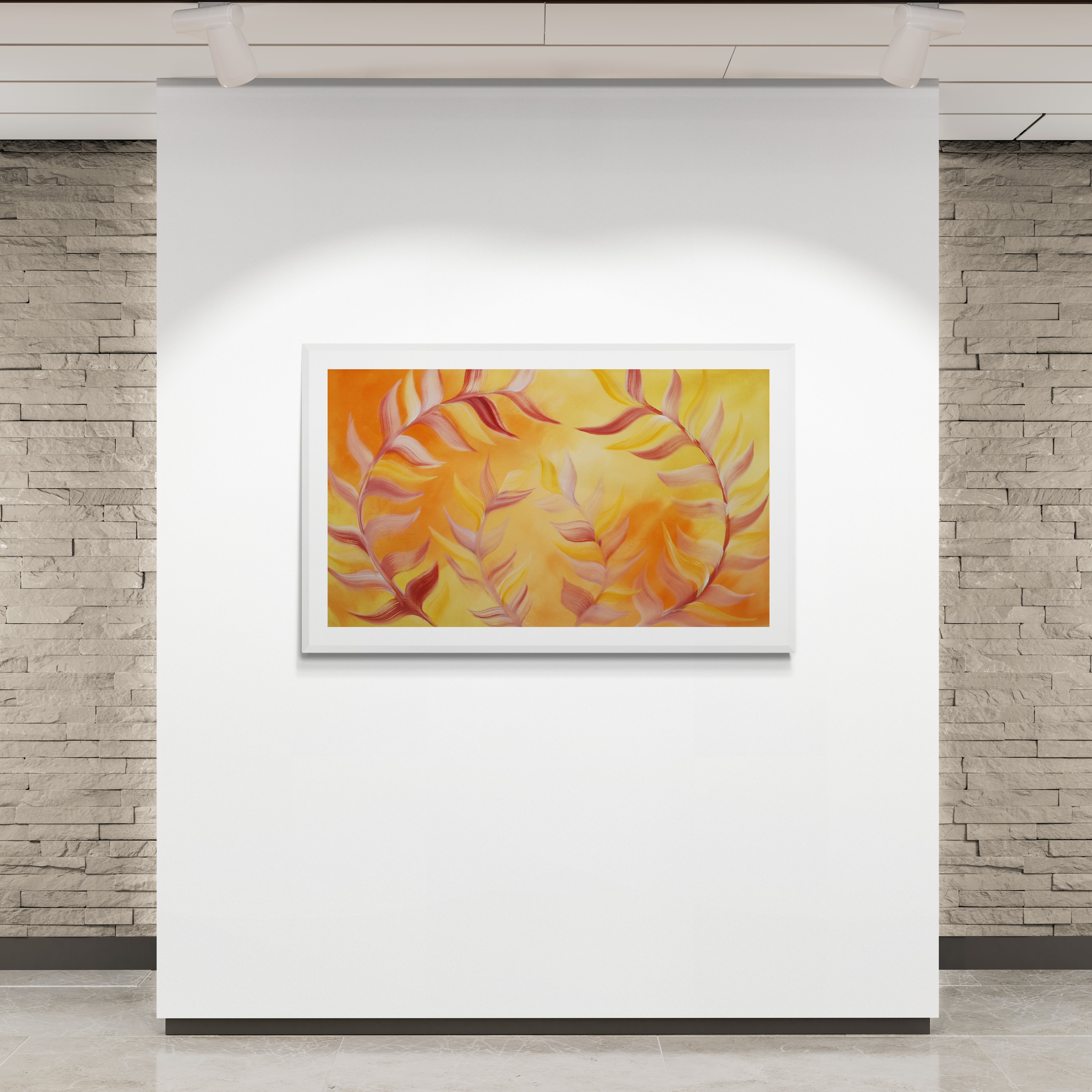 Indian Summer Abstract Art