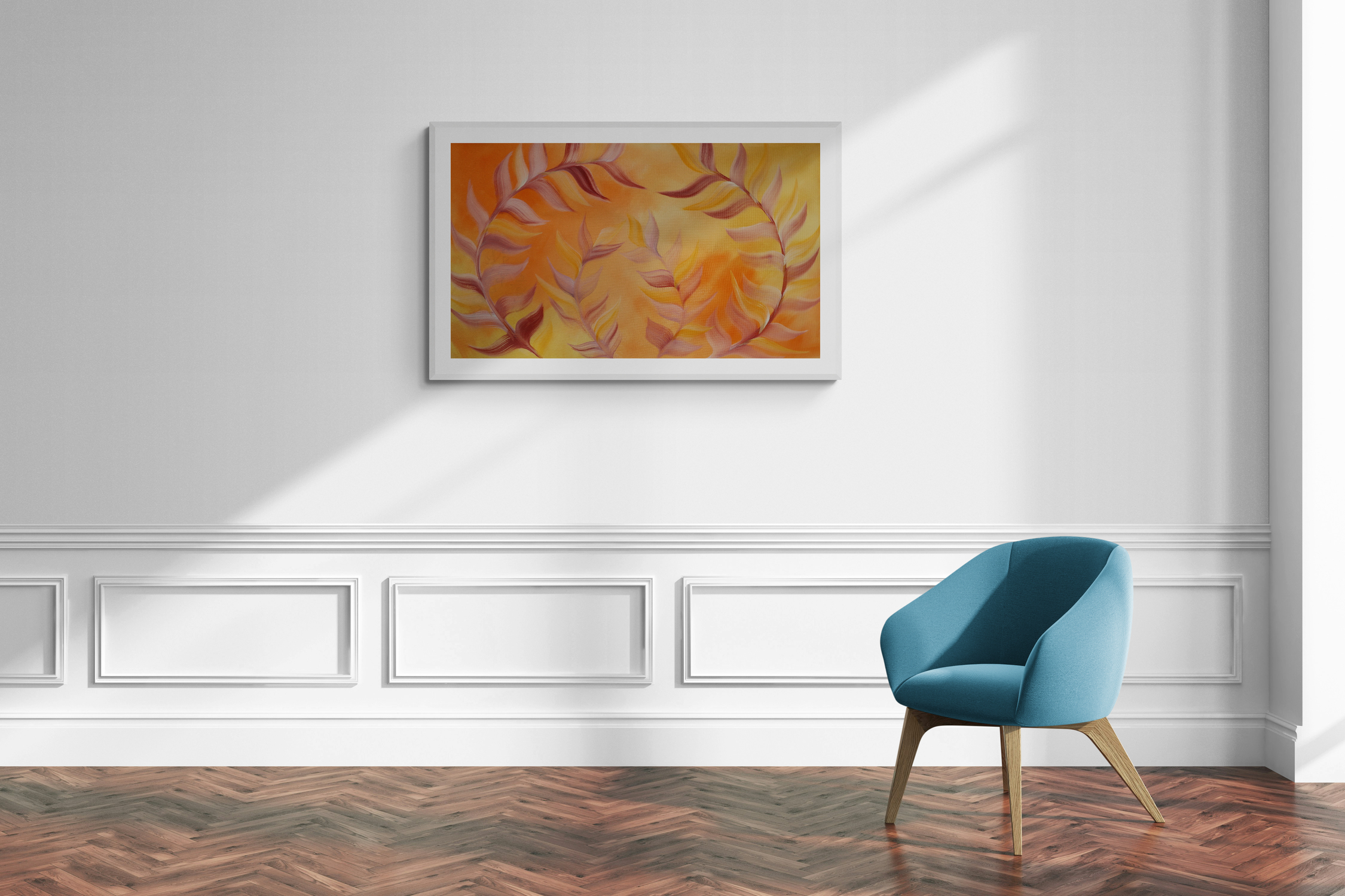 Indian Summer Abstract Art