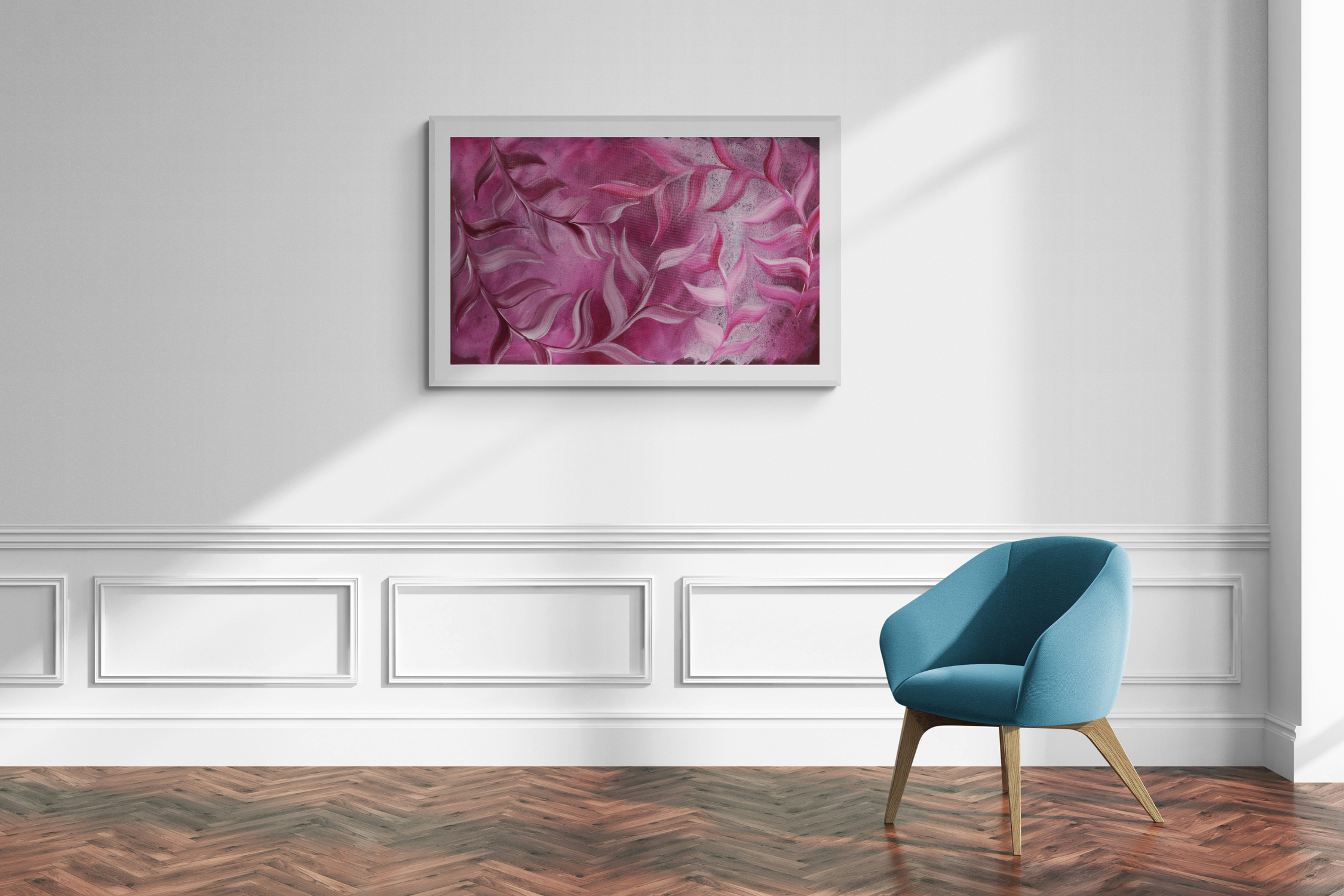 Mulberry Botanical Abstract Canvas