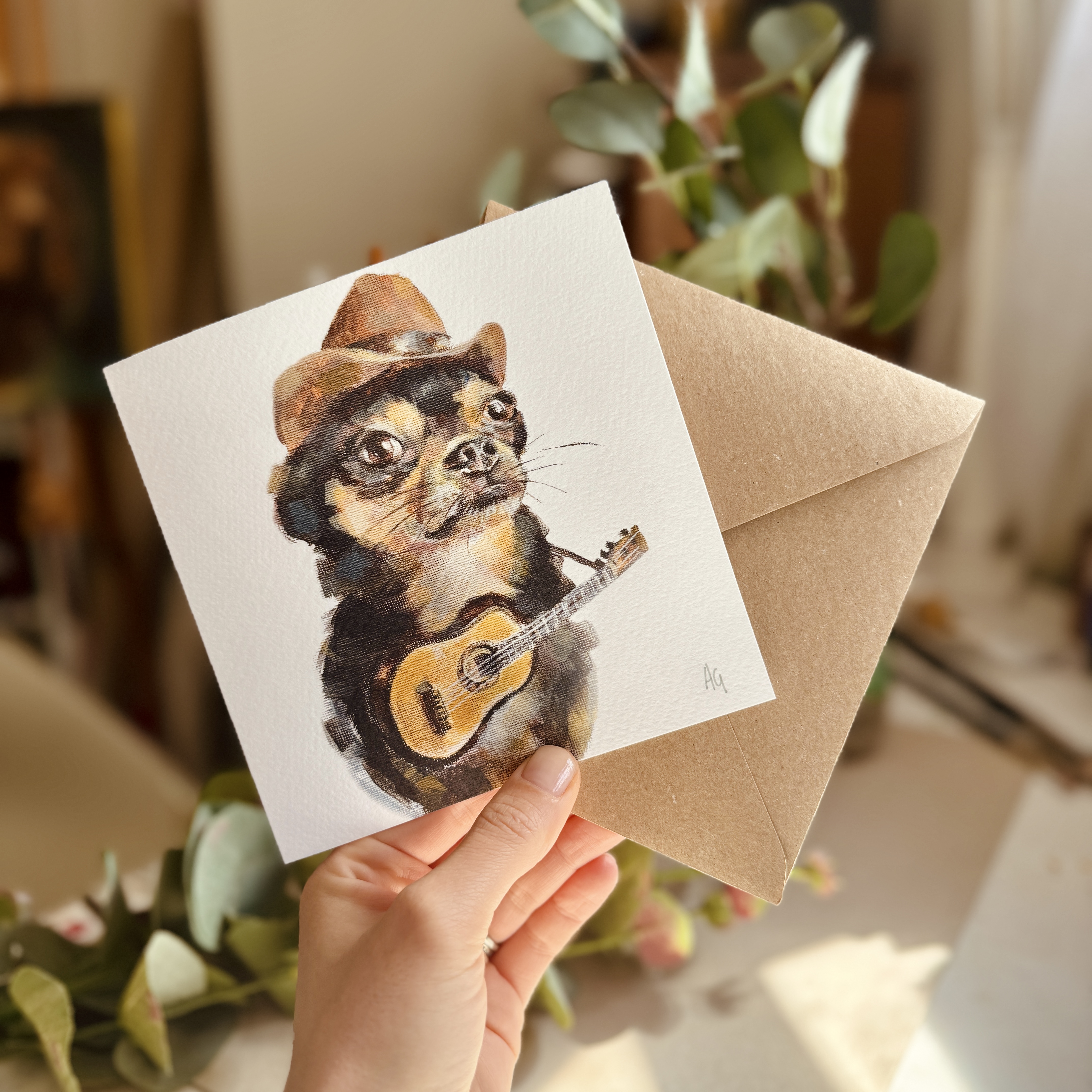 Chihuahua Greeting Card