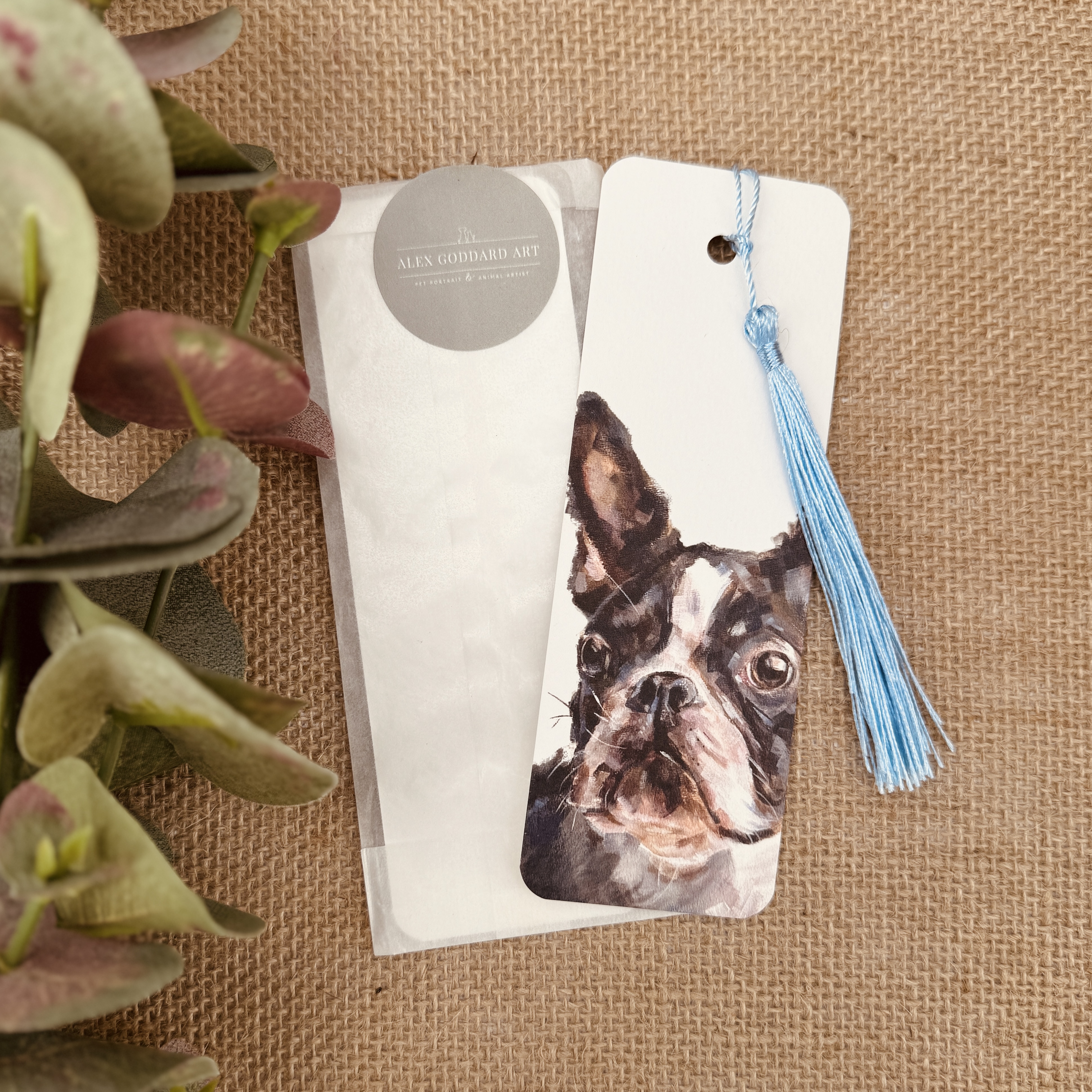 Boston Terrier Bookmark