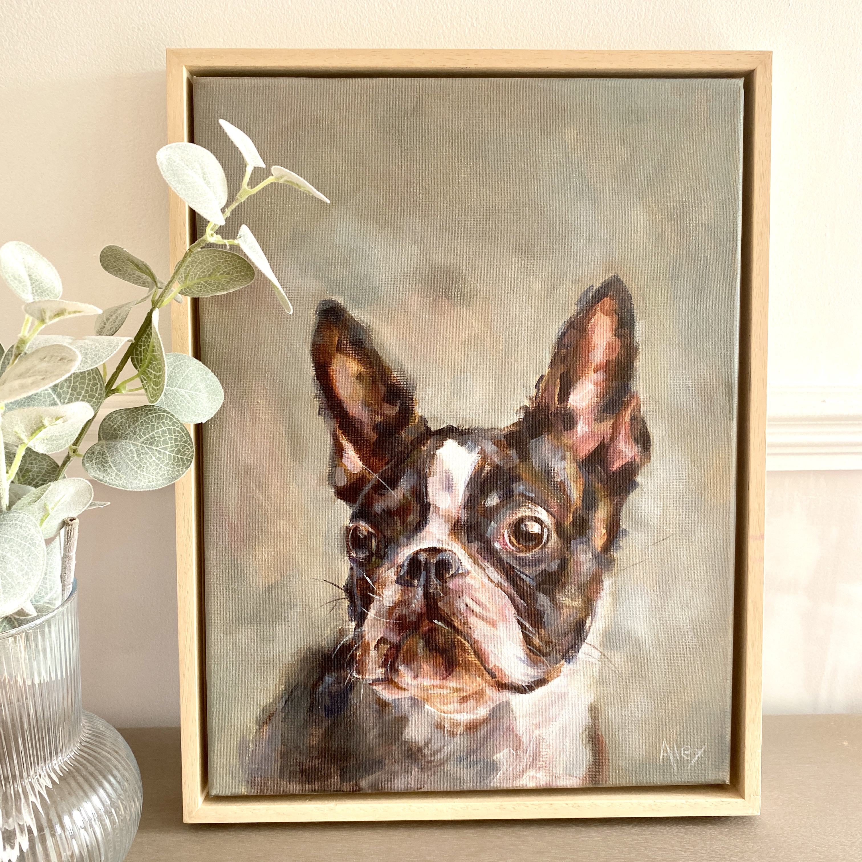 'Bostie' - Original on Canvas