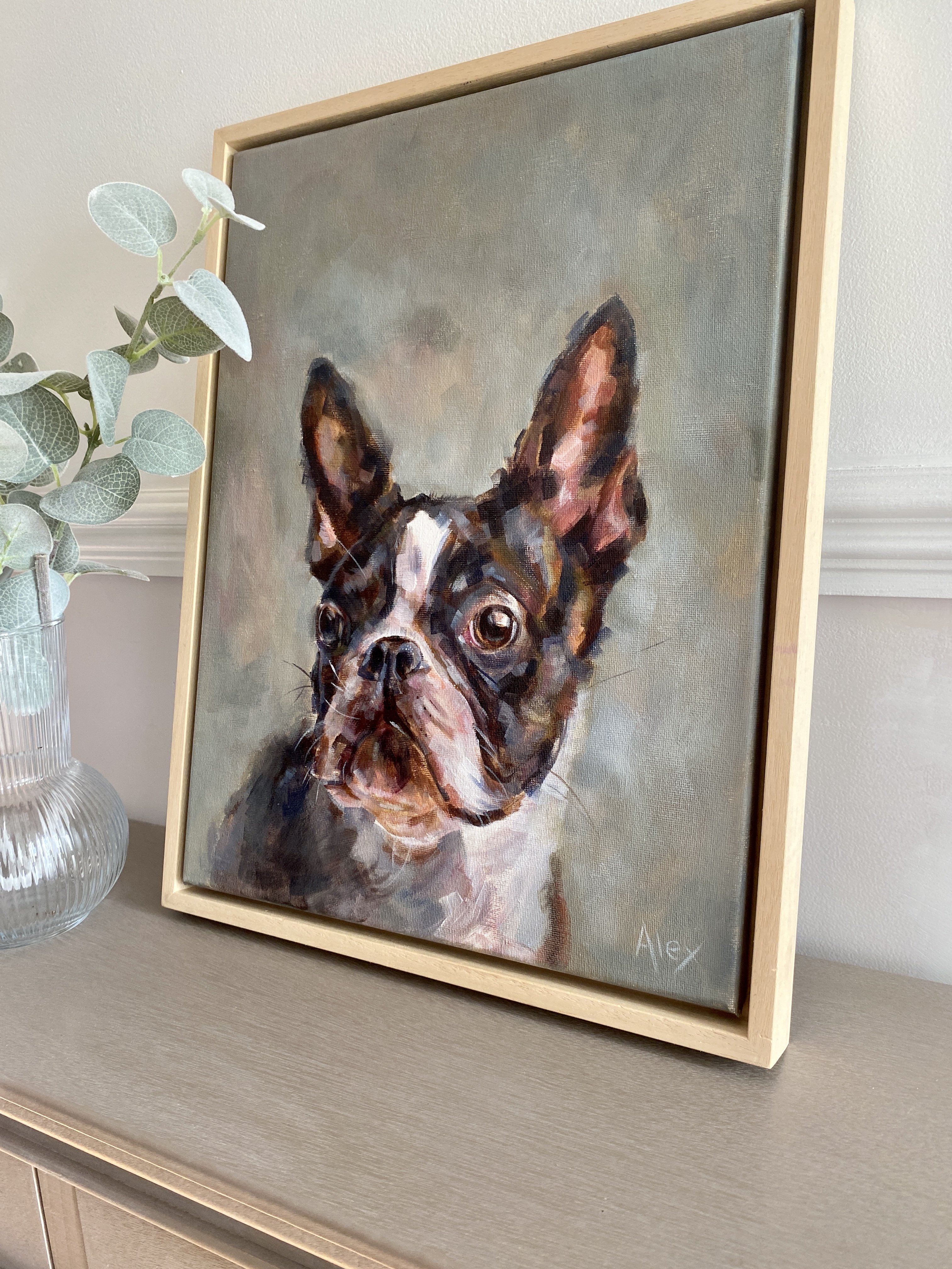 'Bostie' - Original on Canvas