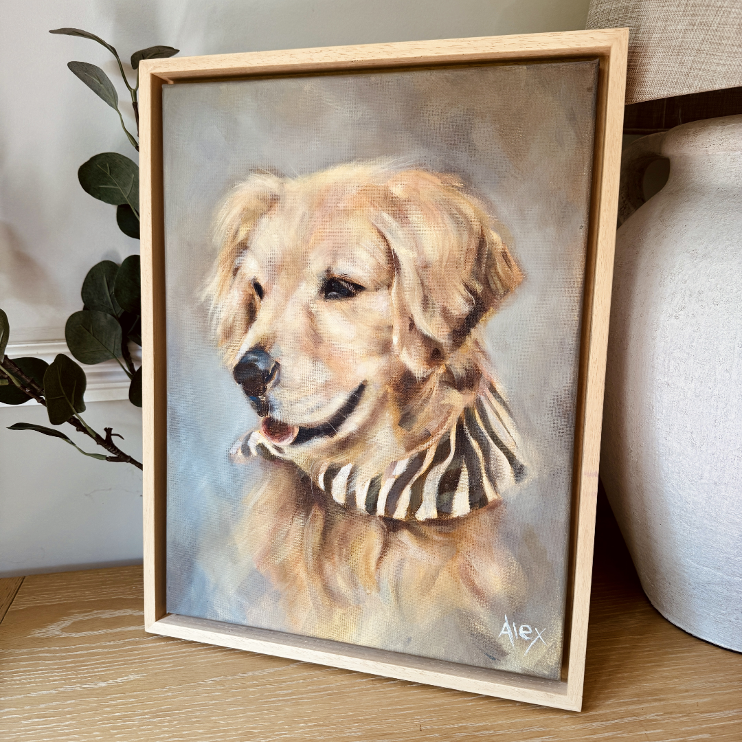 'Goldie' - Original on Canvas