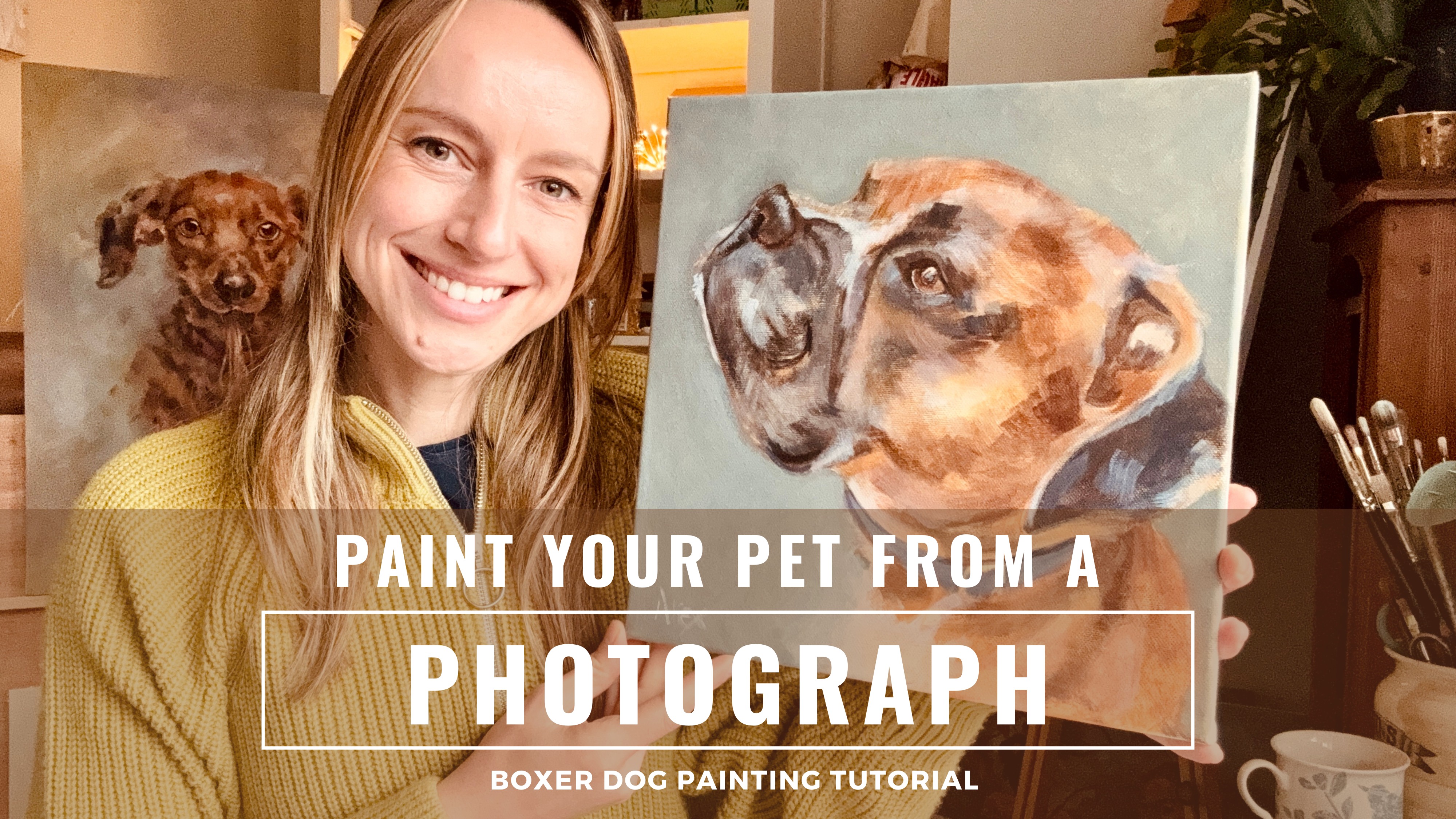 How To Paint Your Pet From A Photograph