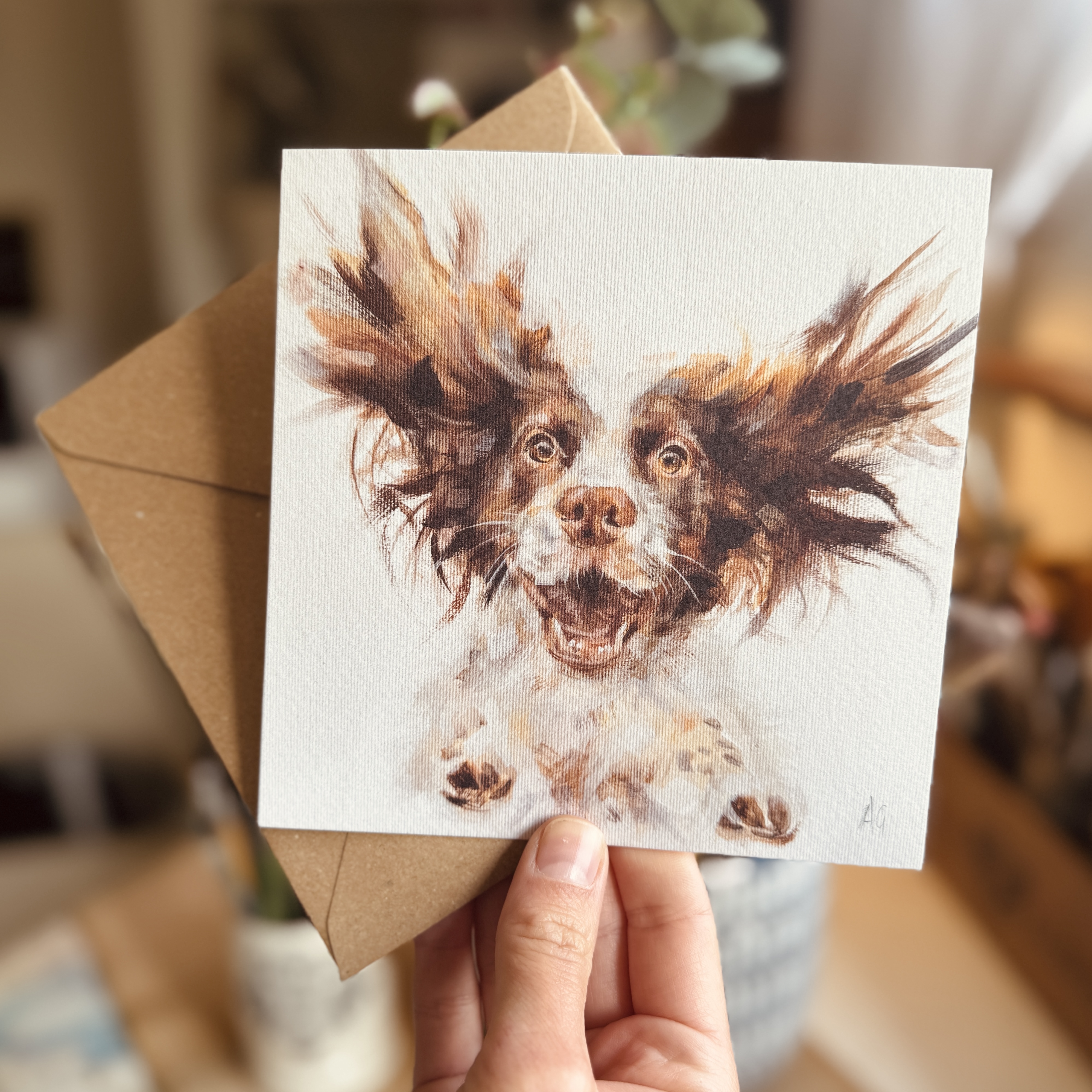 Springer Spaniel Greeting Card