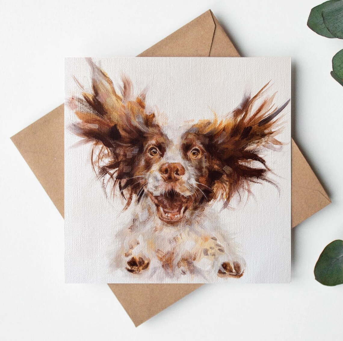Springer Spaniel Greeting Card