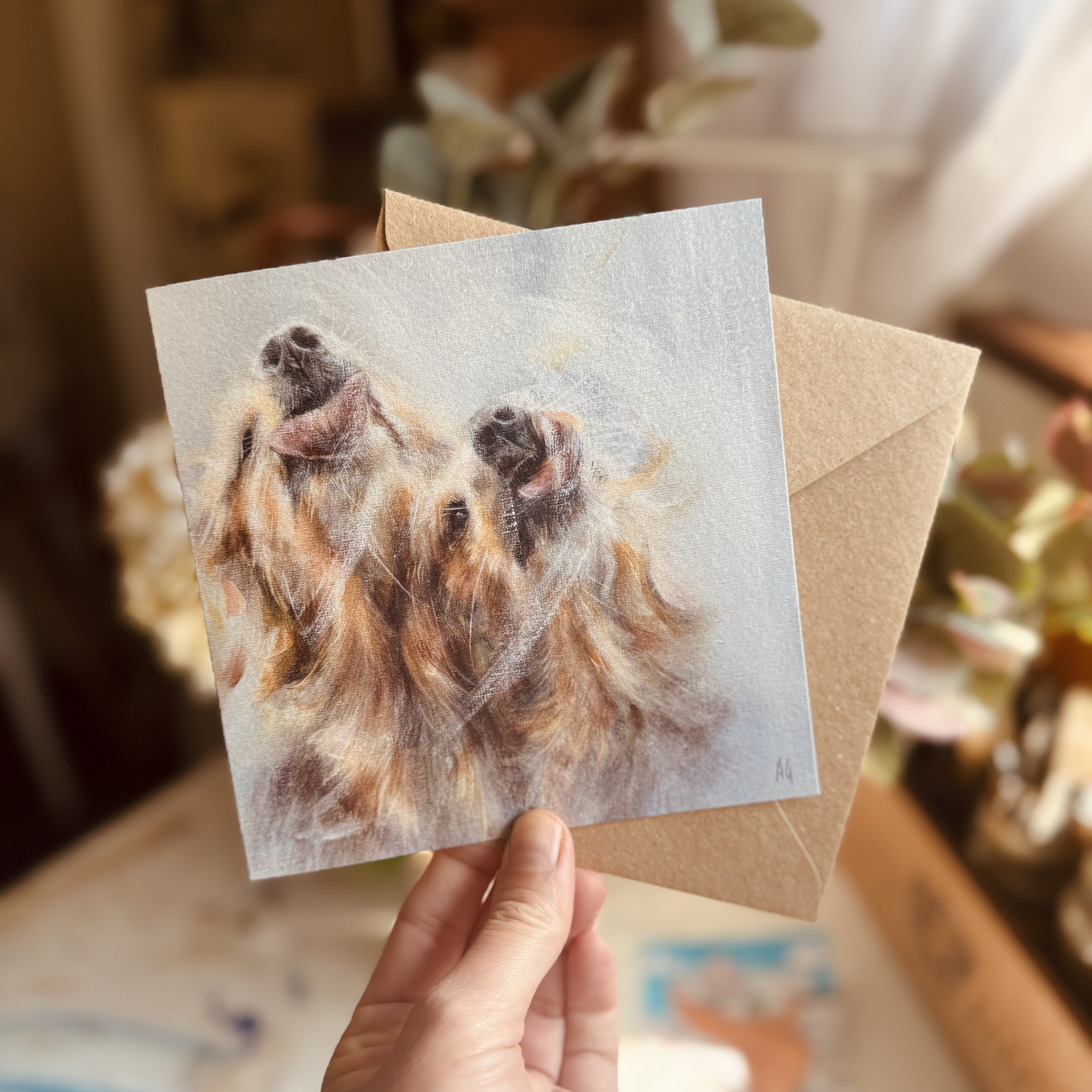 The Lick of Love Greeting Card