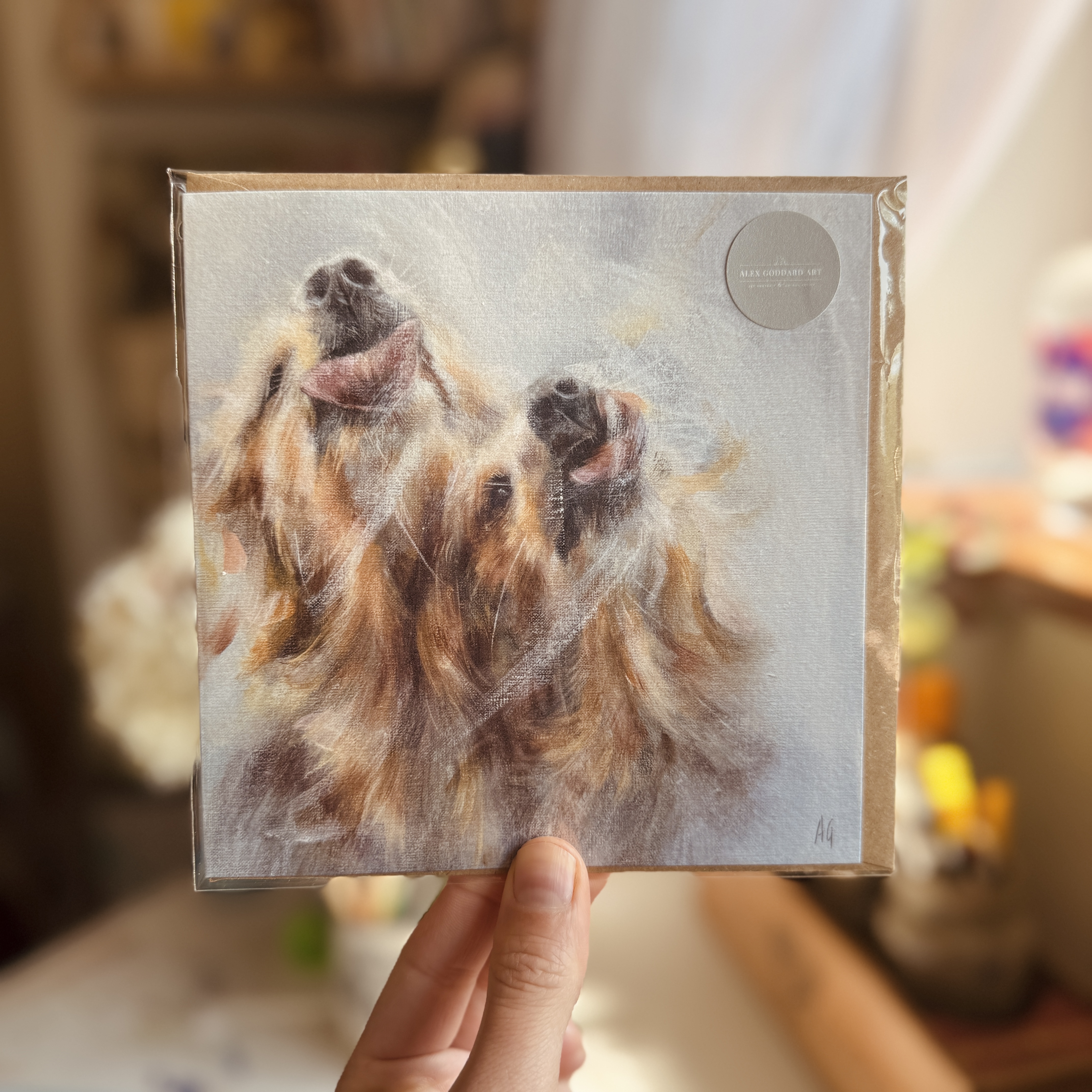 The Lick of Love Greeting Card