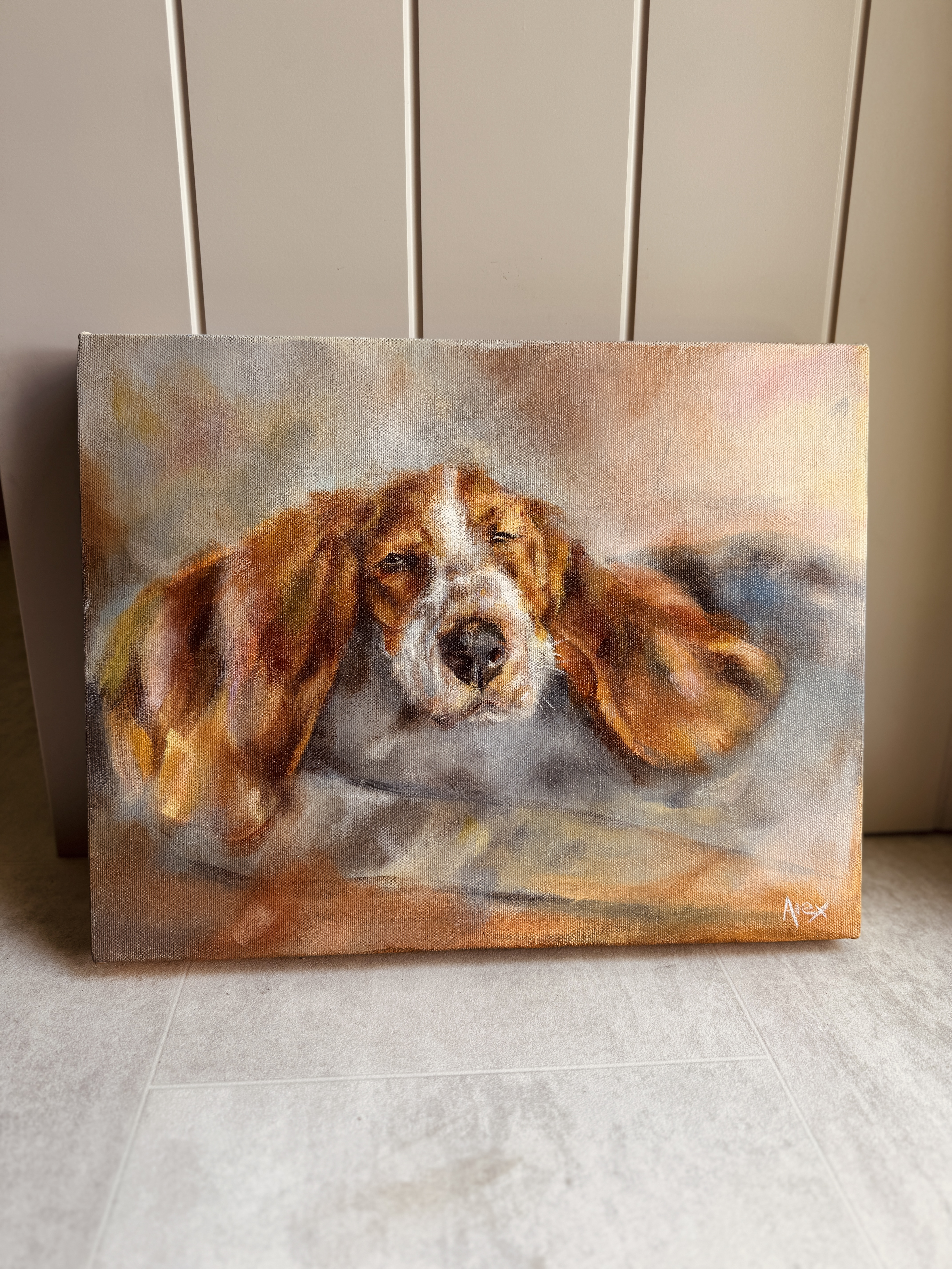 'All Ears' - Oil on canvas