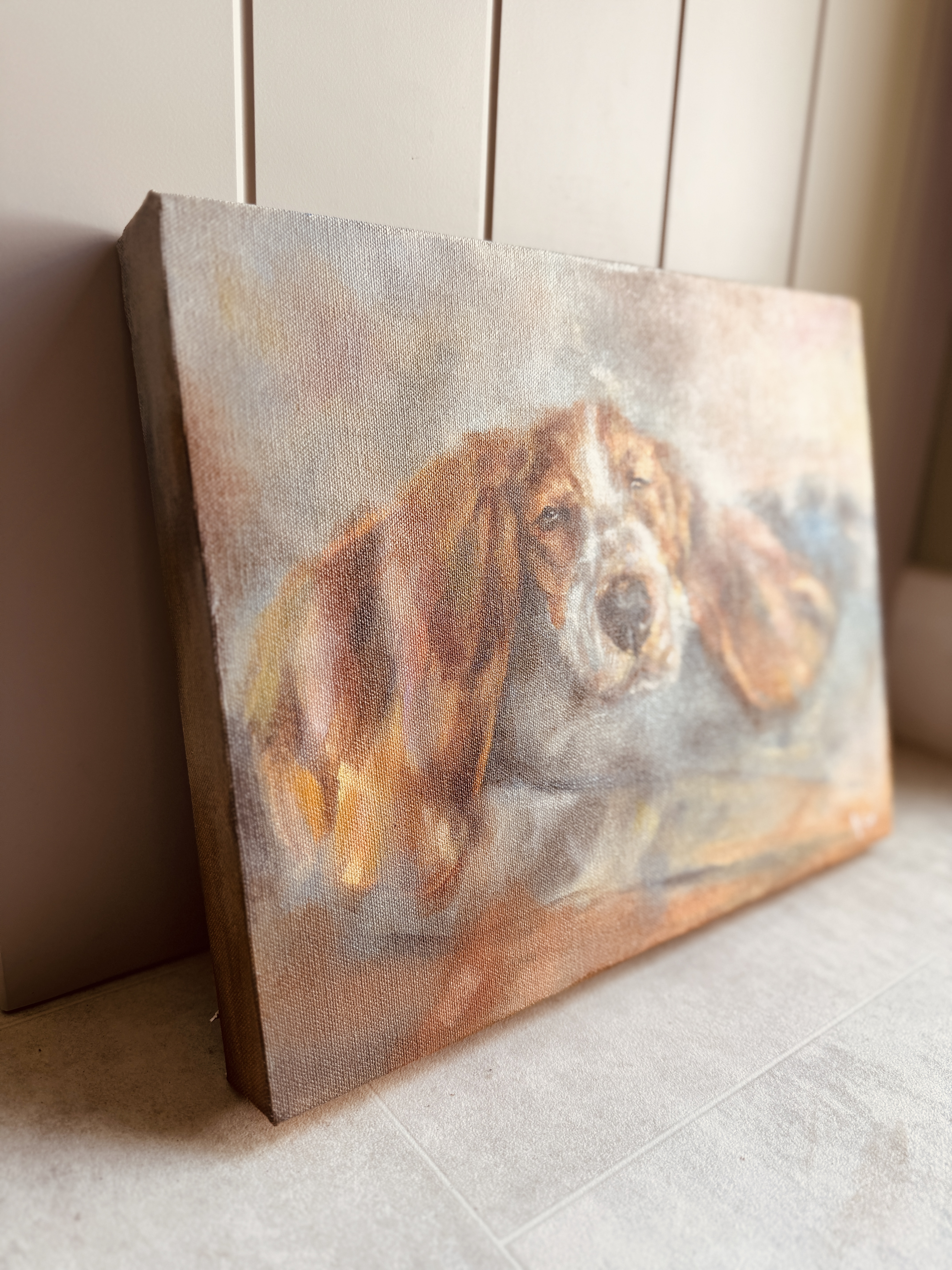 'All Ears' - Oil on canvas