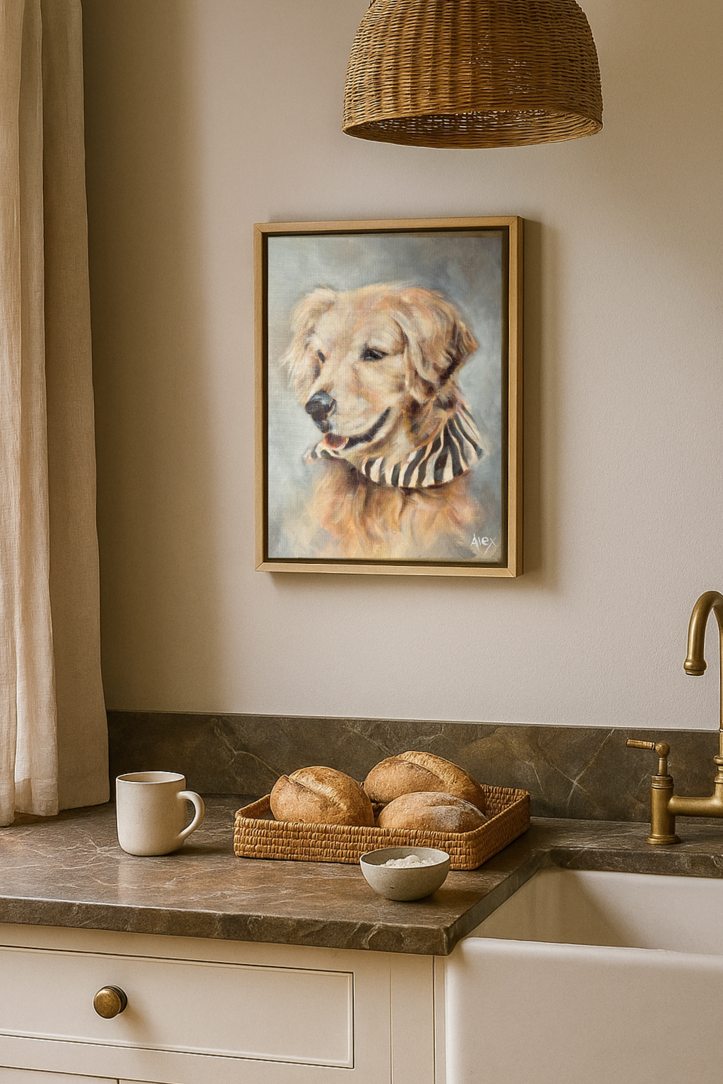 'Goldie' - Original on Canvas