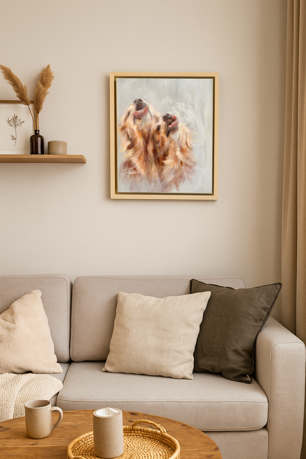 Original on Canvas - 'The Lick of Love'