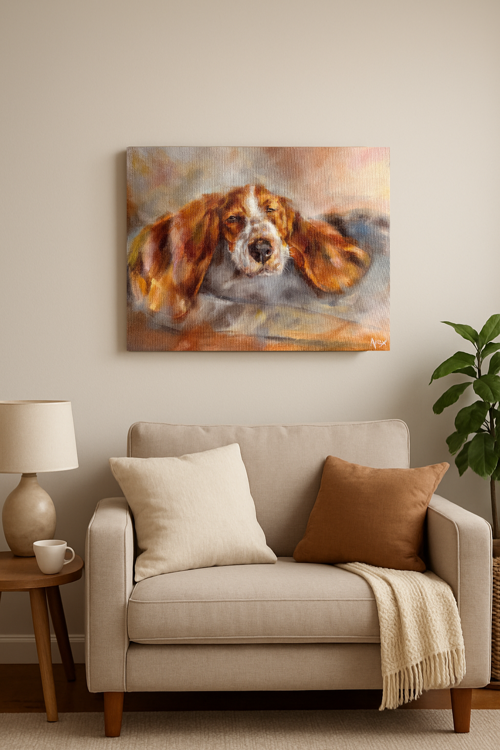 'All Ears' - Oil on canvas
