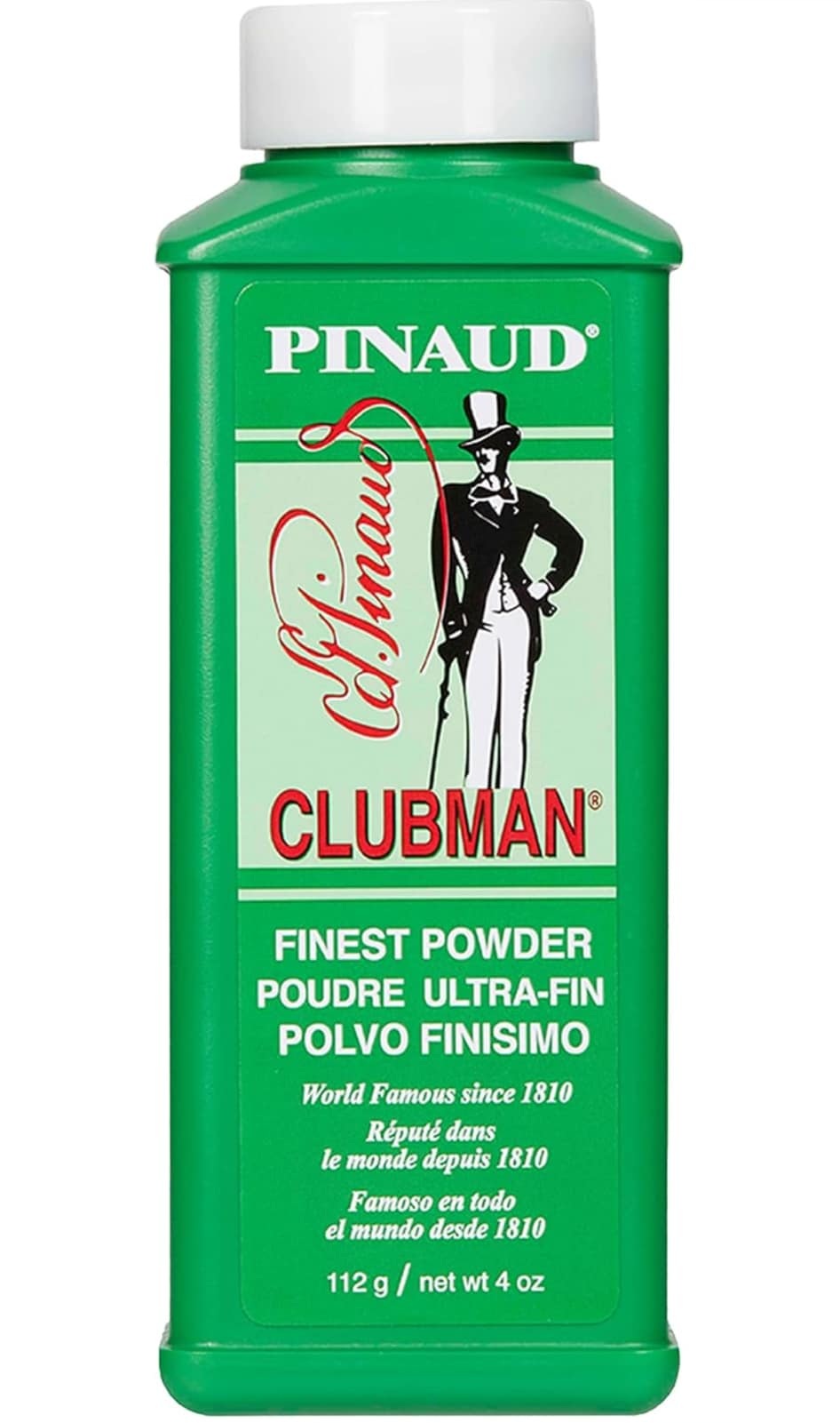 Talco para hombre