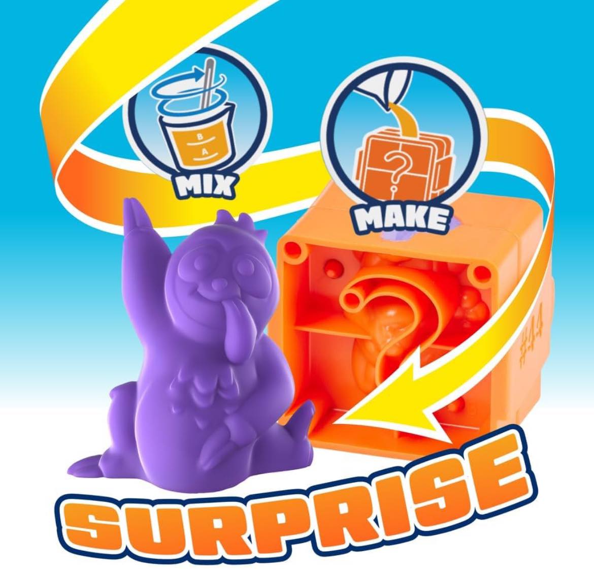 Kit de figuras esponjosas