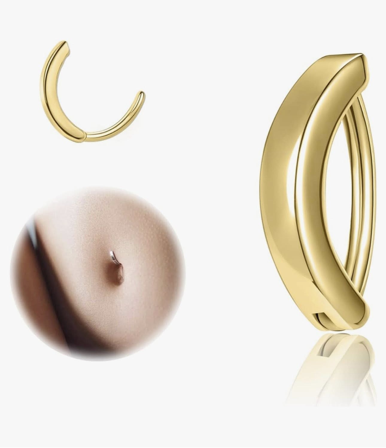 Arete para hombligo