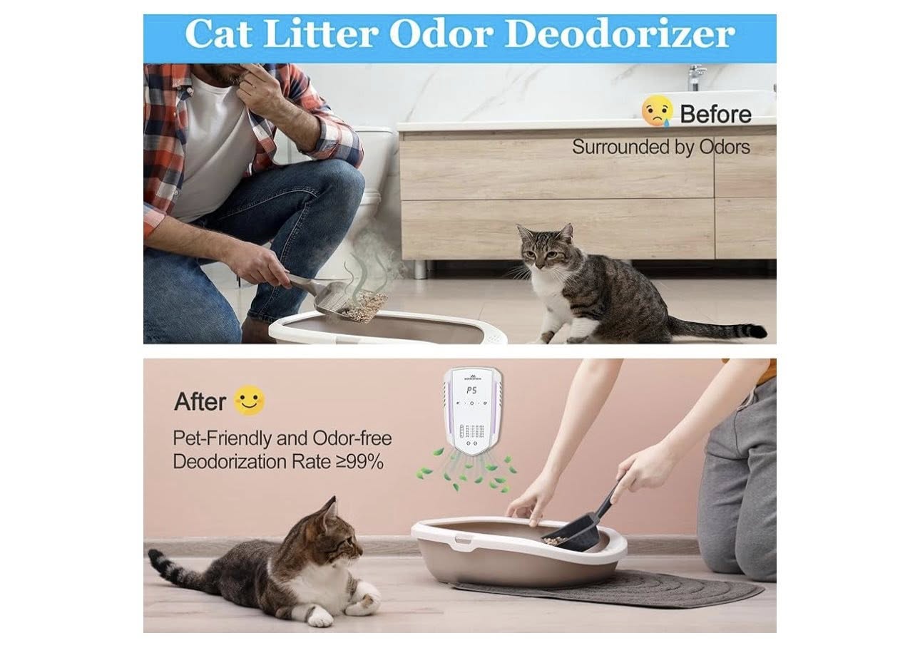 Maquina para eliminar olores