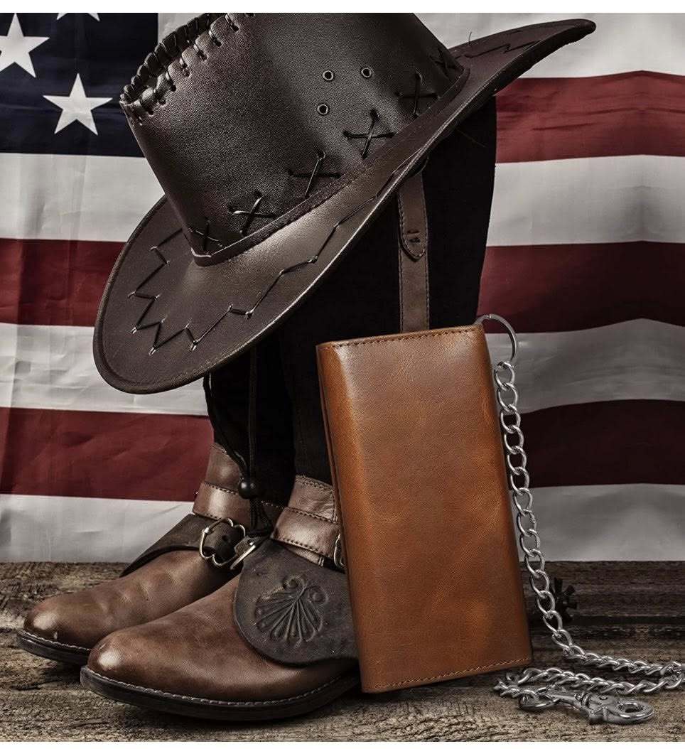 Cartera de cuero