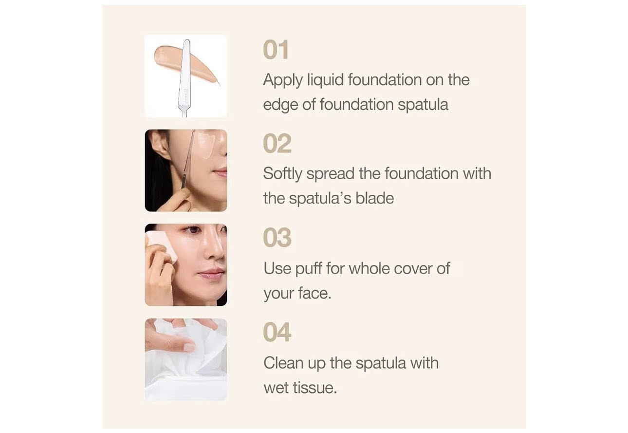 Espátula para maquillaje