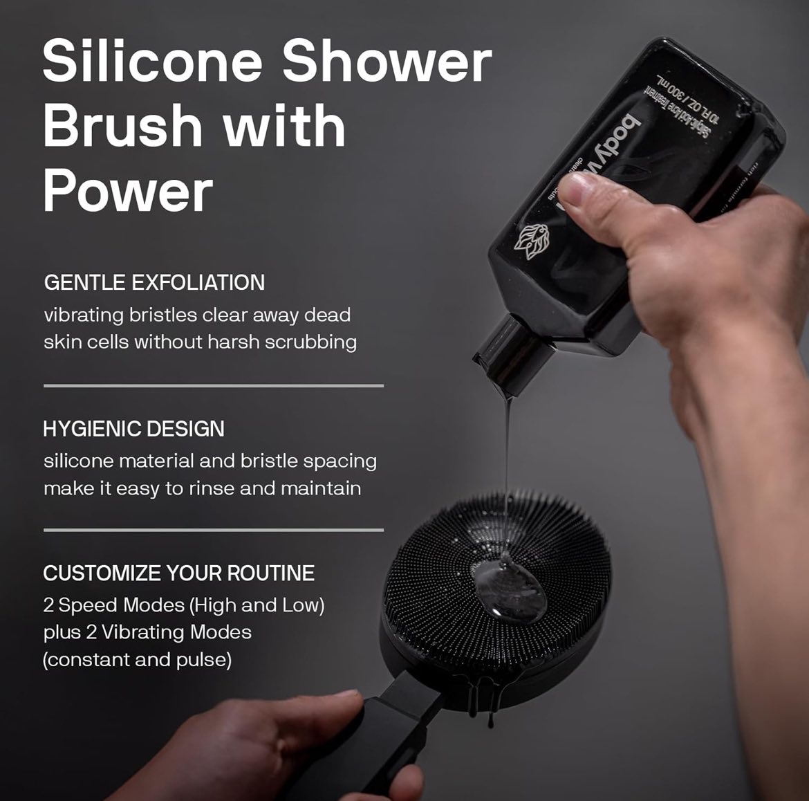 Exfoliante sónico para hombres