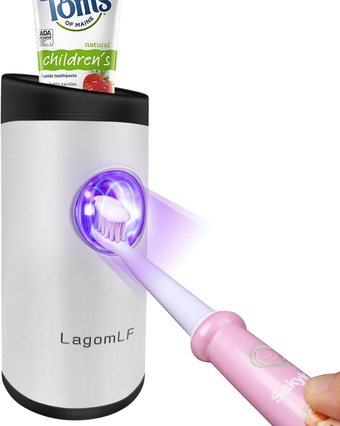 Dispensador automático de pasta de dientes