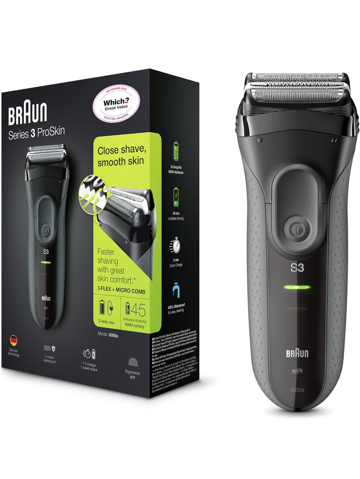 Braun Maquinilla de afeitar eléctrica