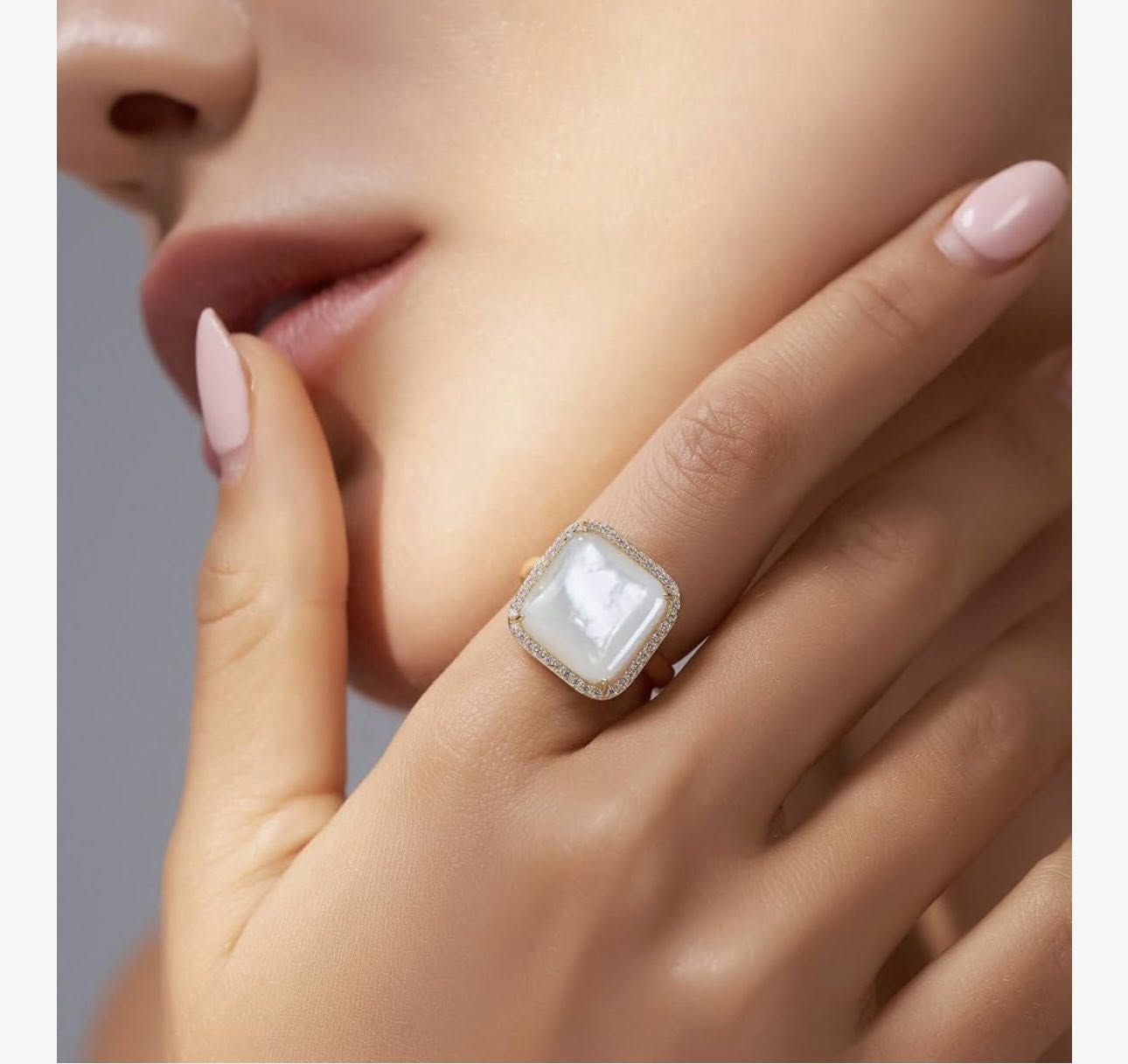 Anillo de Nácar Natural Jupiter