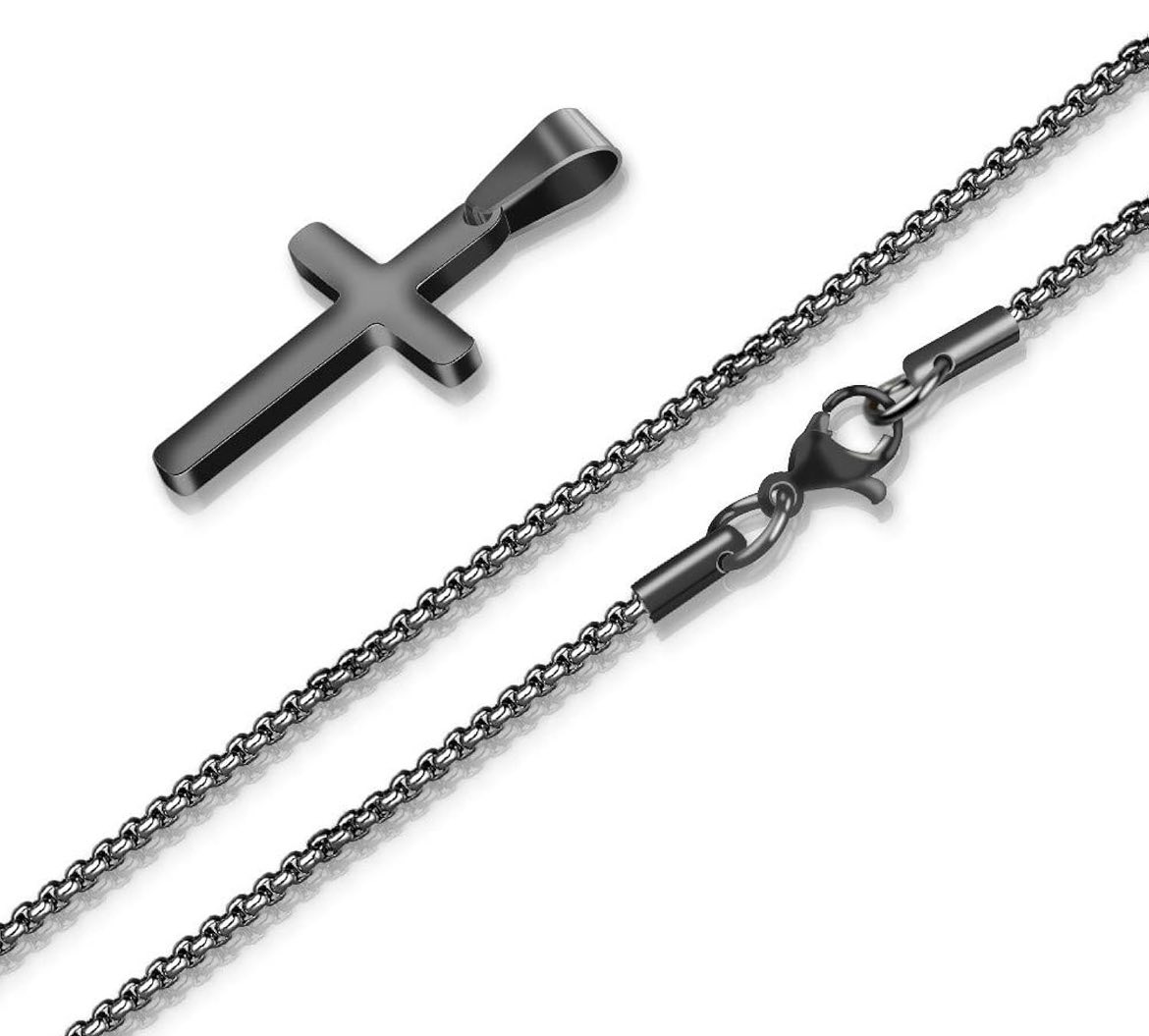 Cadena con dije de cruz