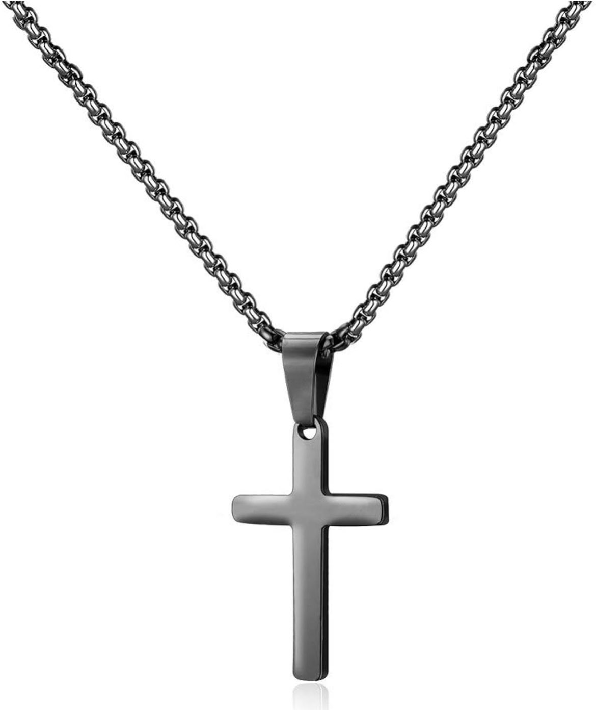 Cadena con dije de cruz