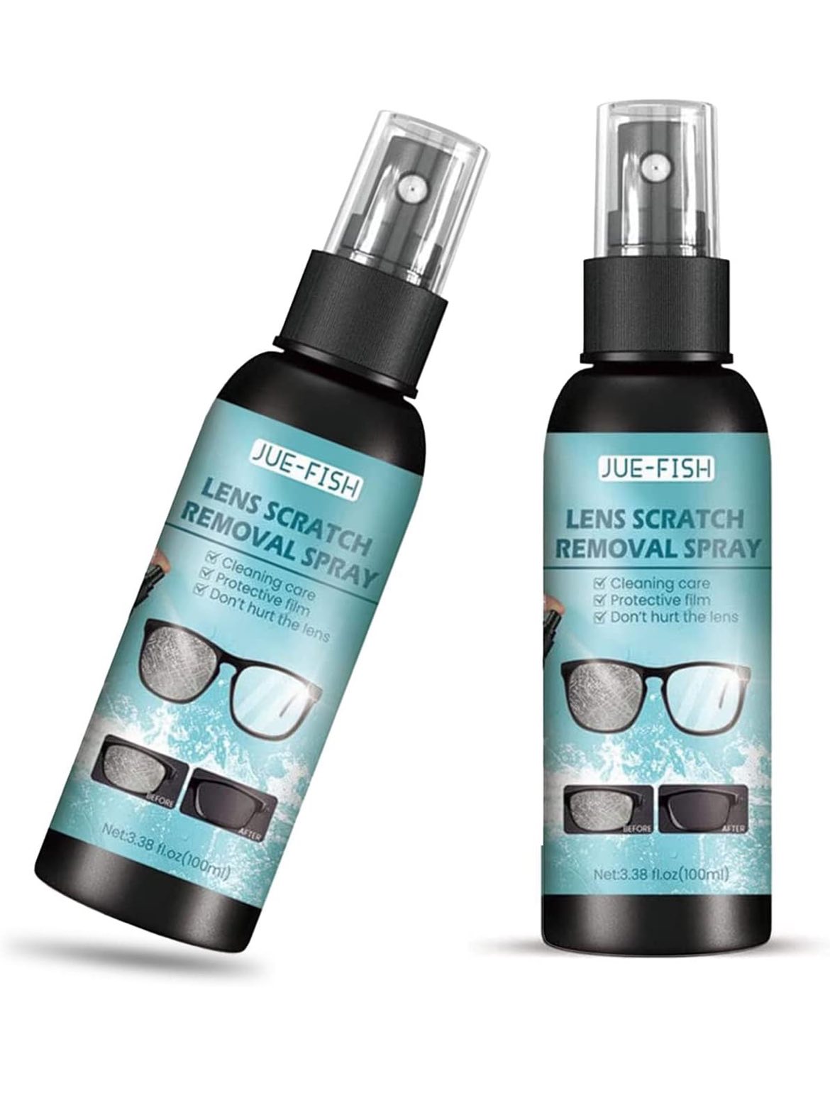 Solución de reparación de arañazos para lentes