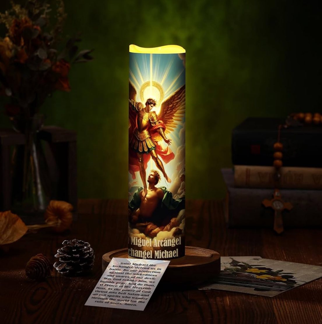 Vela LED San Miguel Arcángel
