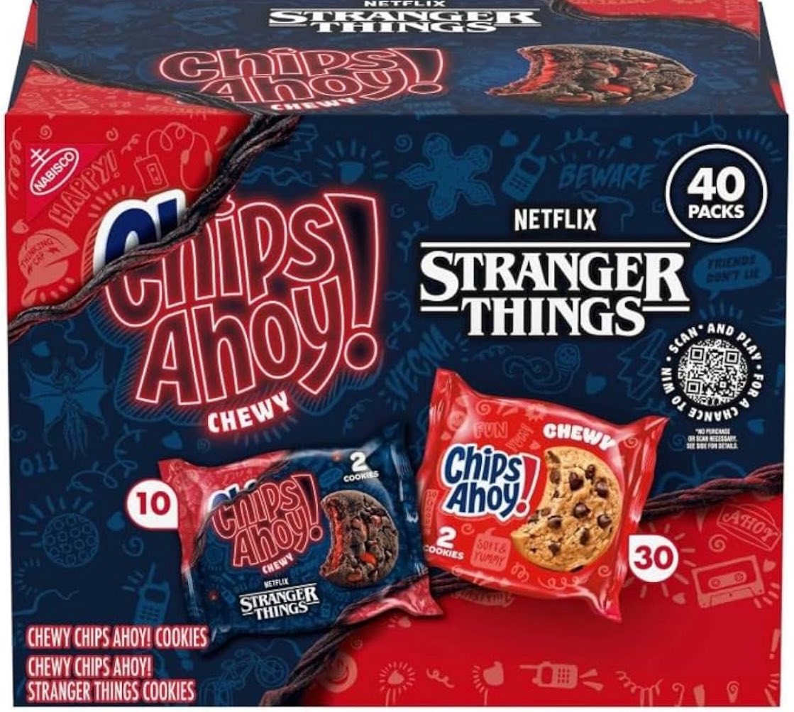  Chips Ahoy Chewy and Stranger Things