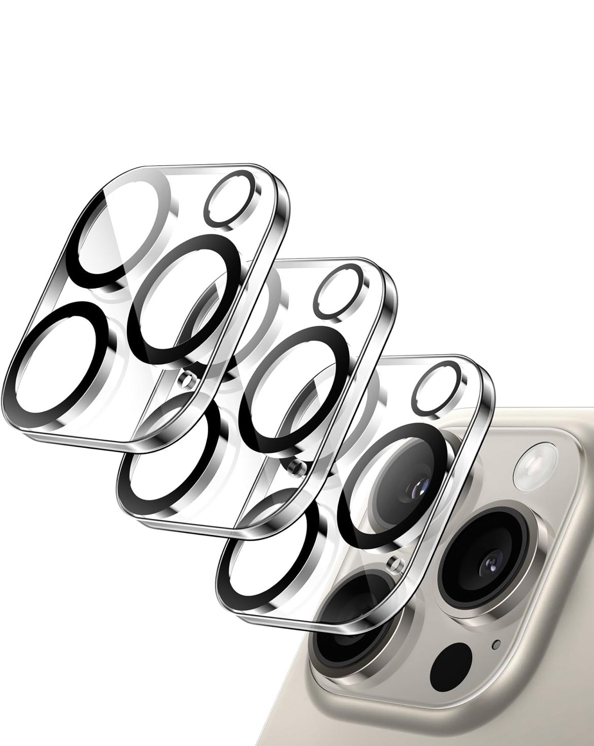 Protector de lente para iPhone