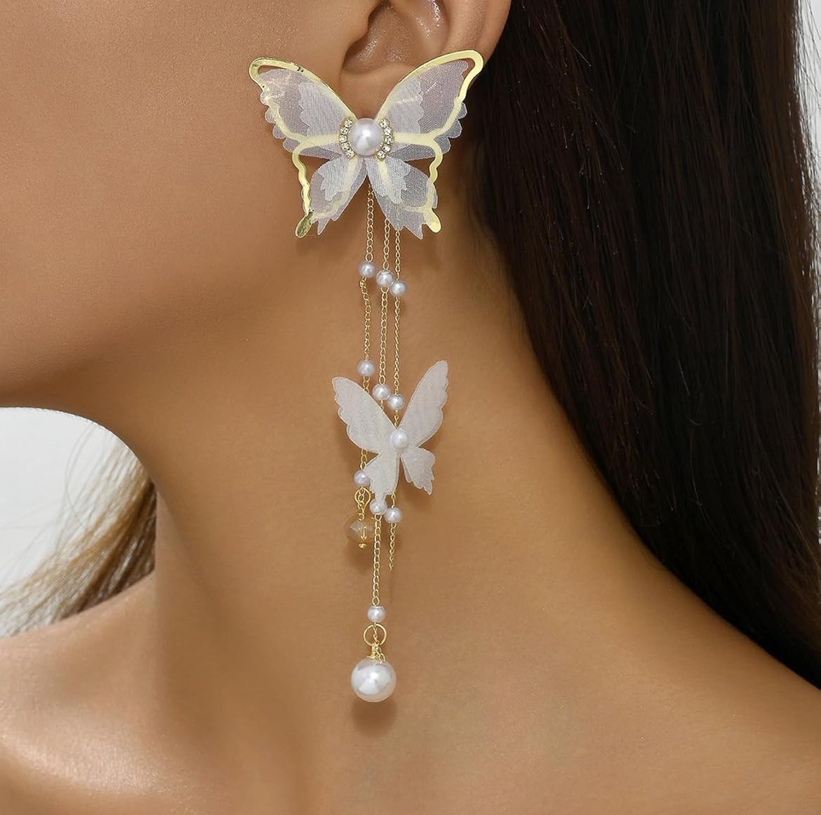 Aretes de Mariposa