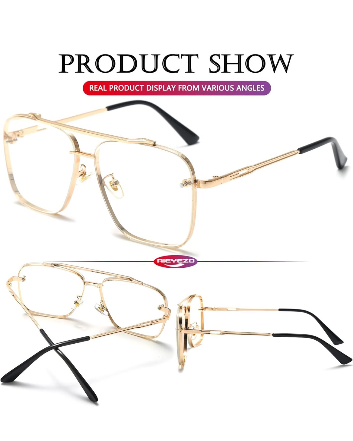 Lentes cuadrados