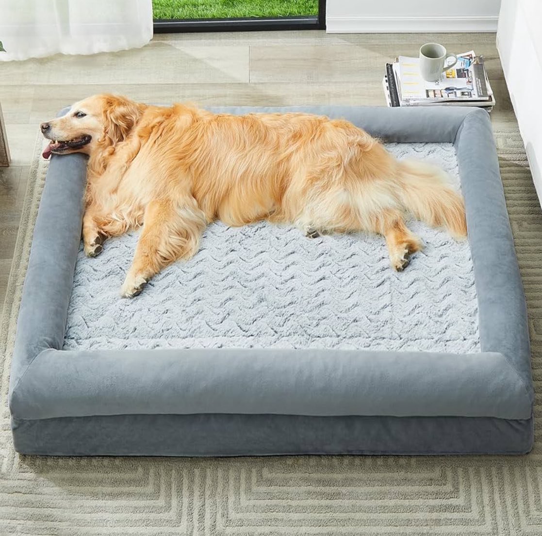 Cama extragrande perro