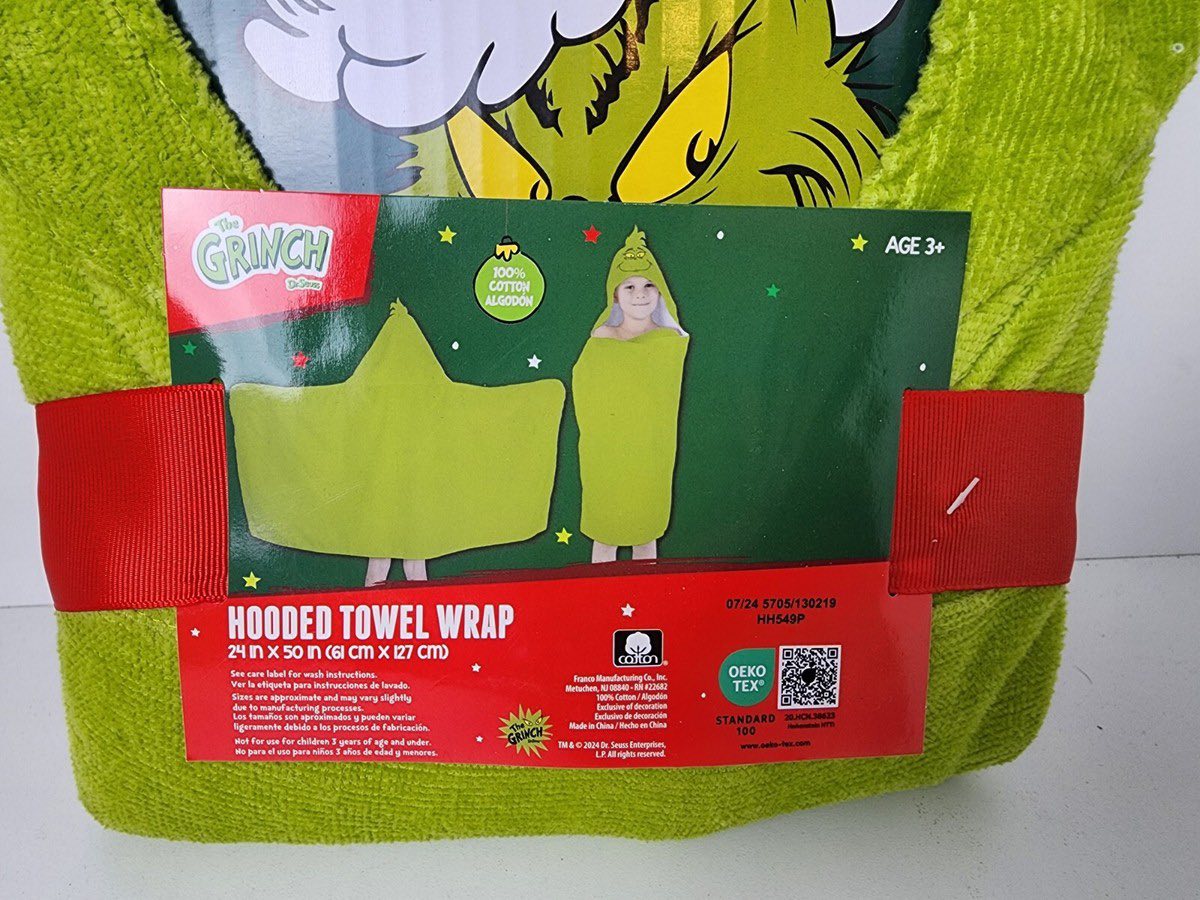 Toalla de El Grinch