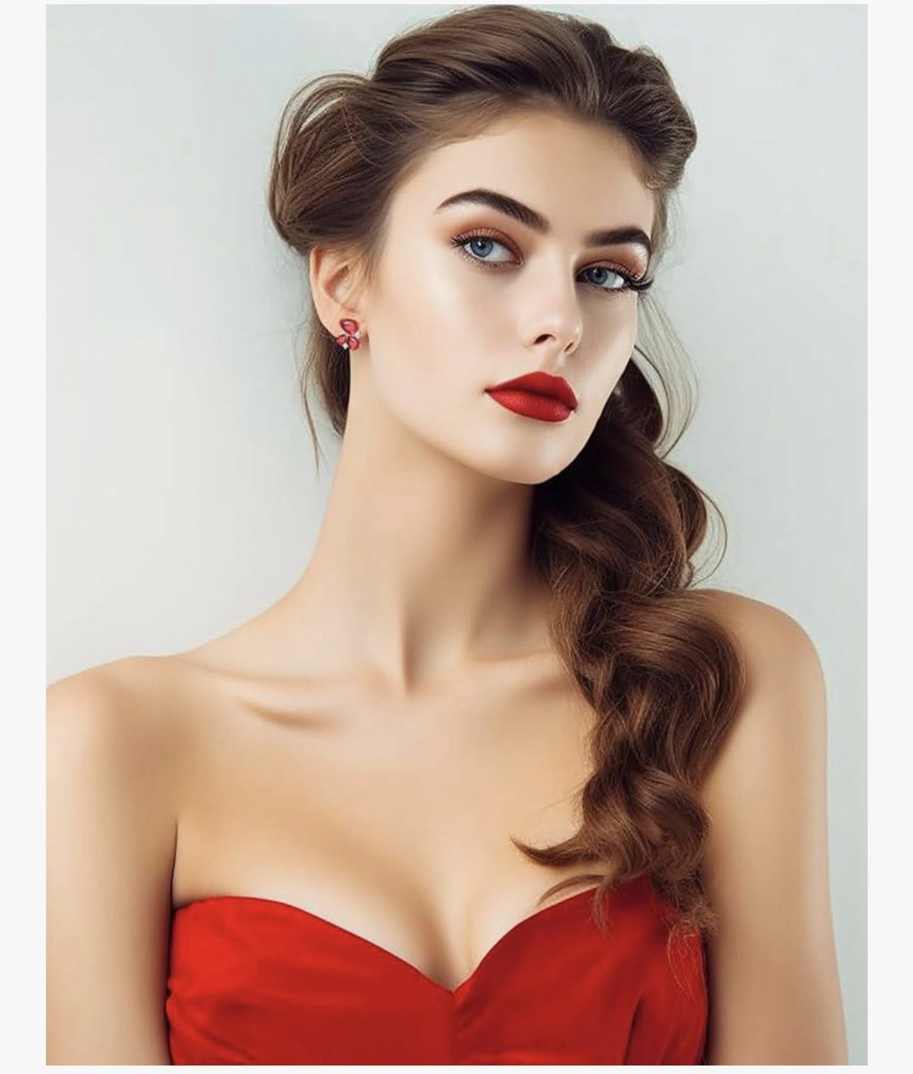 Aretes con diamantes