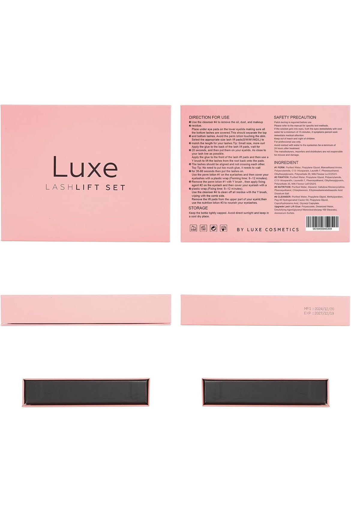 Kit de levantamiento de pestañas