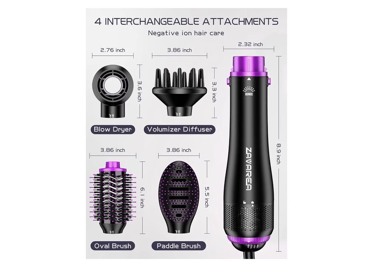 Cepillo secador 4 en 1