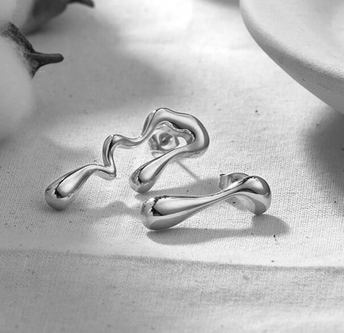 Aretes de gota de agua