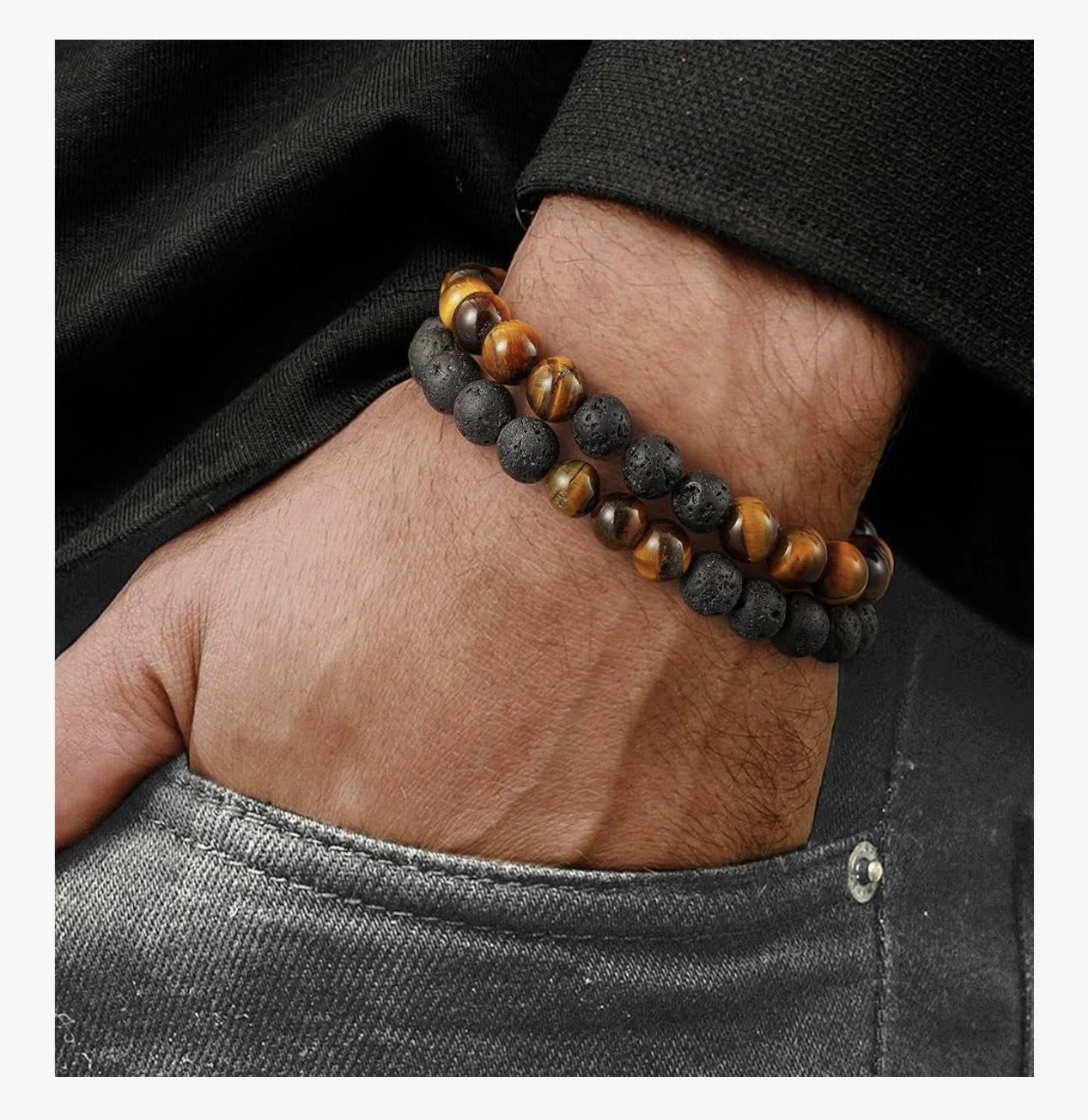 Pulseras de piedra natural