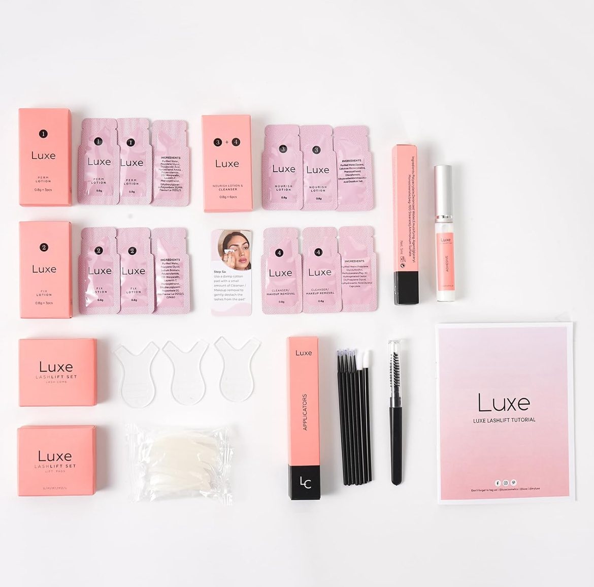 Kit de levantamiento de pestañas