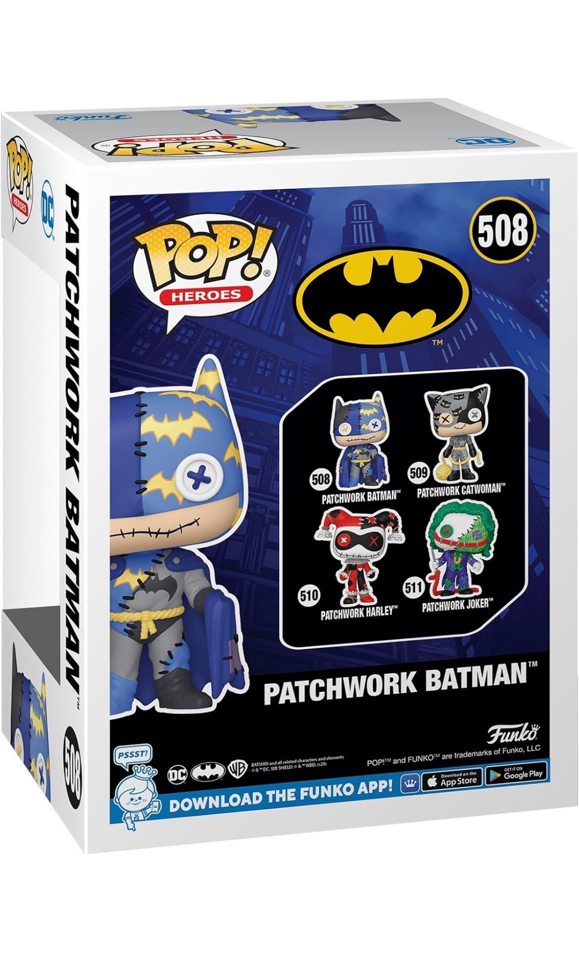 Funko Pop ​Patchwork - Batman