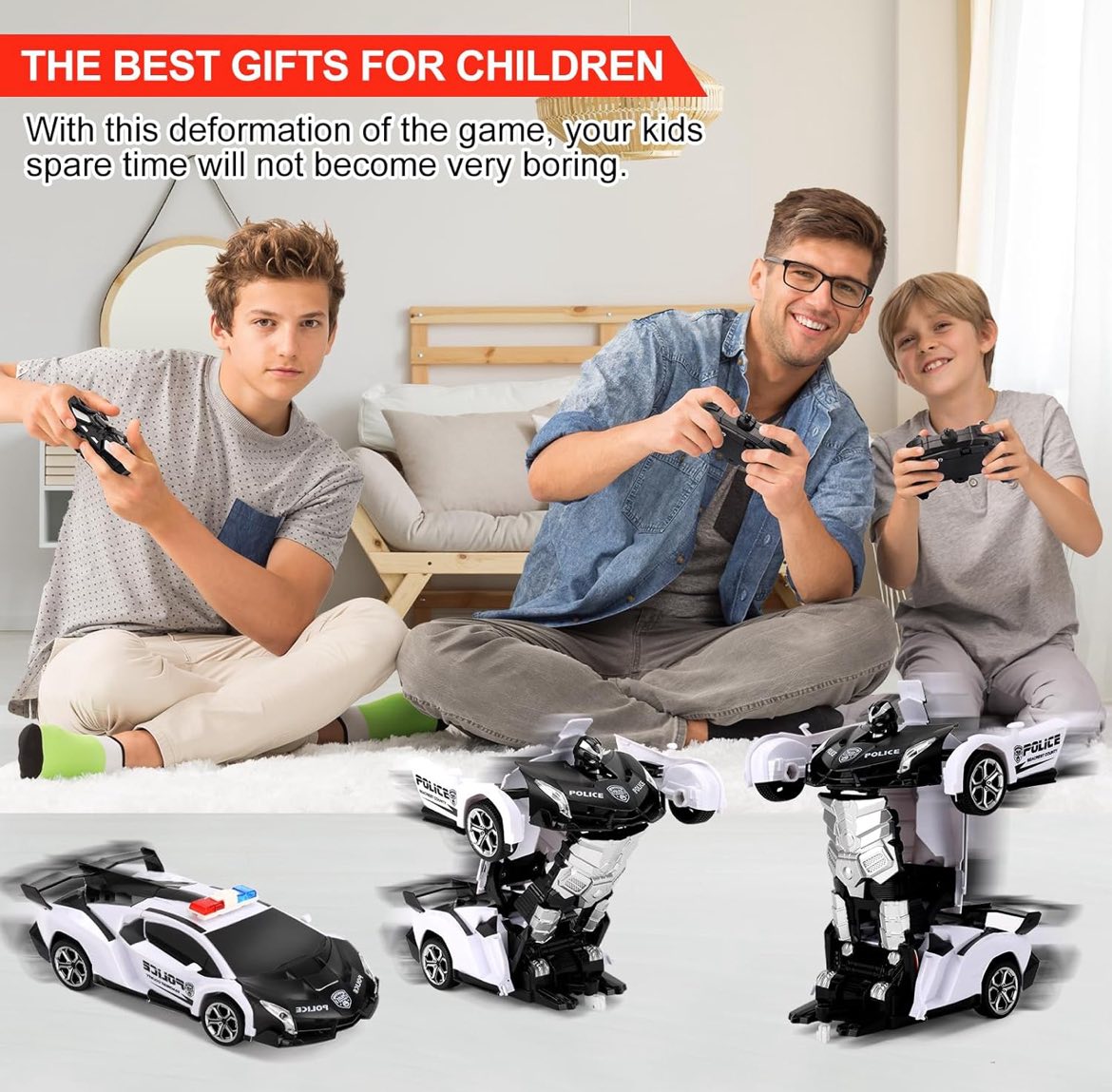 Carro de control remoto y robot